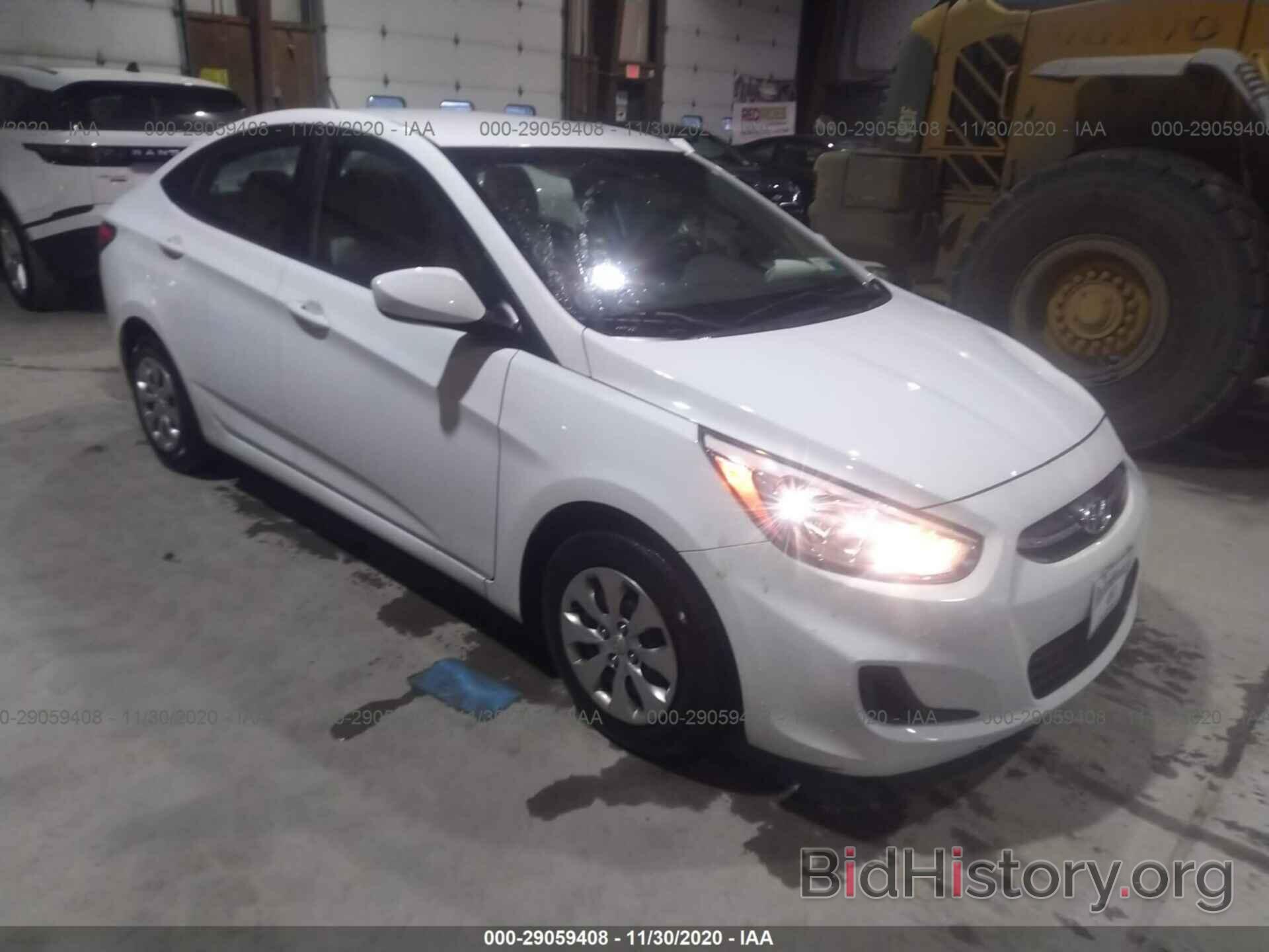 Photo KMHCT4AE8GU138387 - HYUNDAI ACCENT 2016