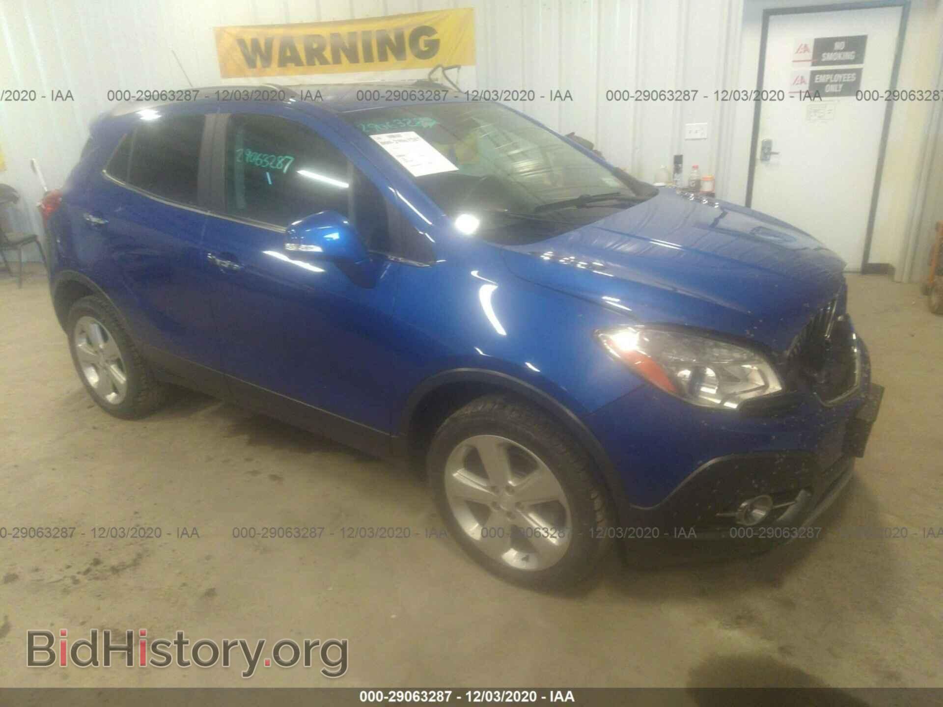 Фотография KL4CJFSB5FB201167 - BUICK ENCORE 2015