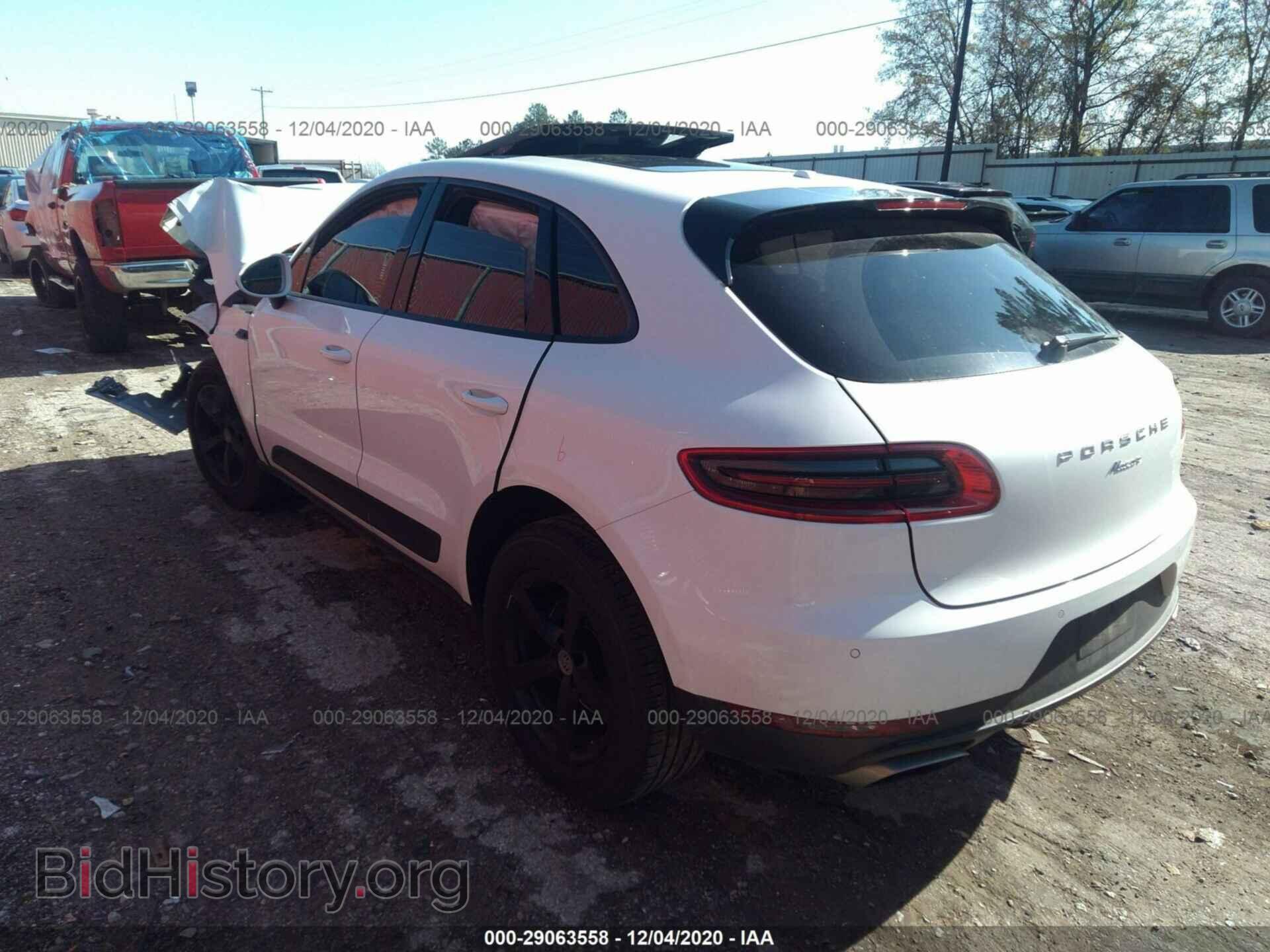 2017 PORSCHE MACAN - VIN: WP1AA2A59HLB02445 - Фото 3