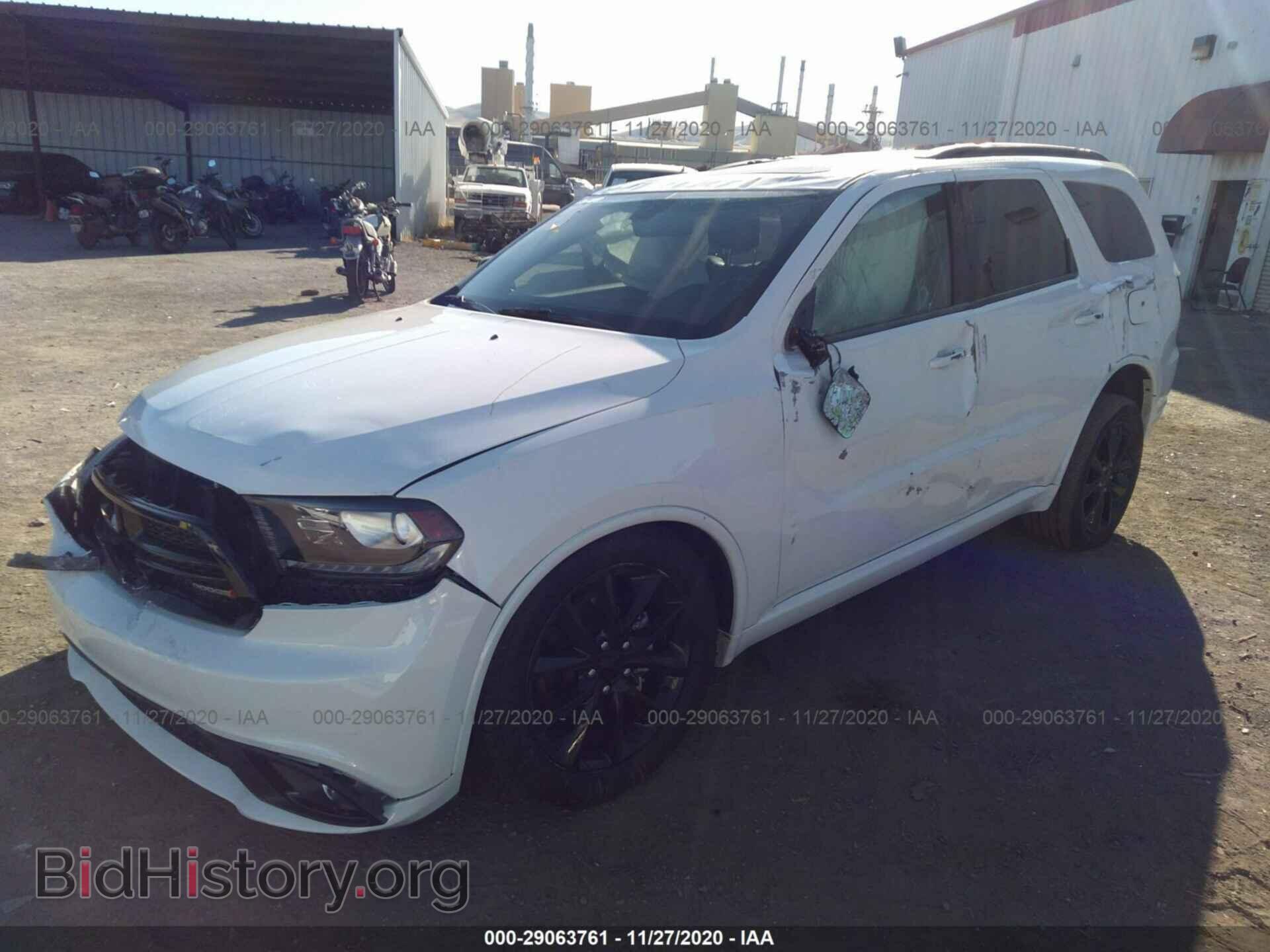 2018 DODGE DURANGO - VIN: 1C4RDHDG3JC186327 - Фото 2