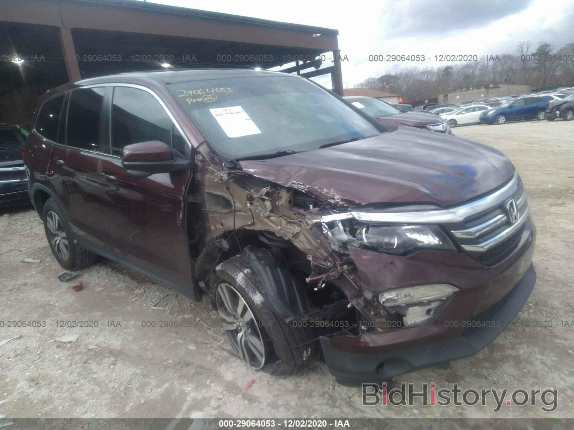 Photo 5FNYF6H85GB112335 - HONDA PILOT 2016