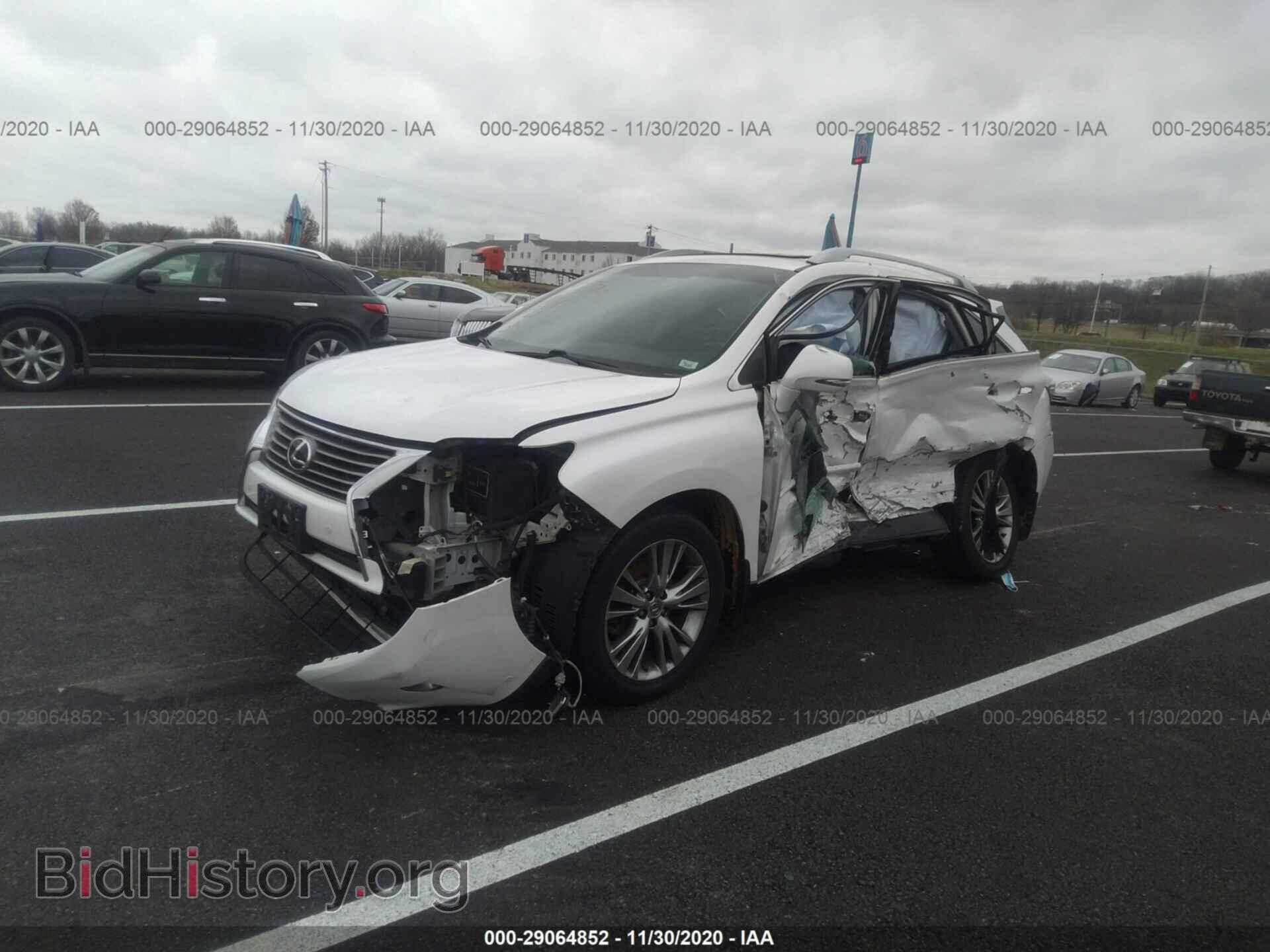 2013 LEXUS RX 350 - VIN: 2T2BK1BA3DC200196 - Фото 2