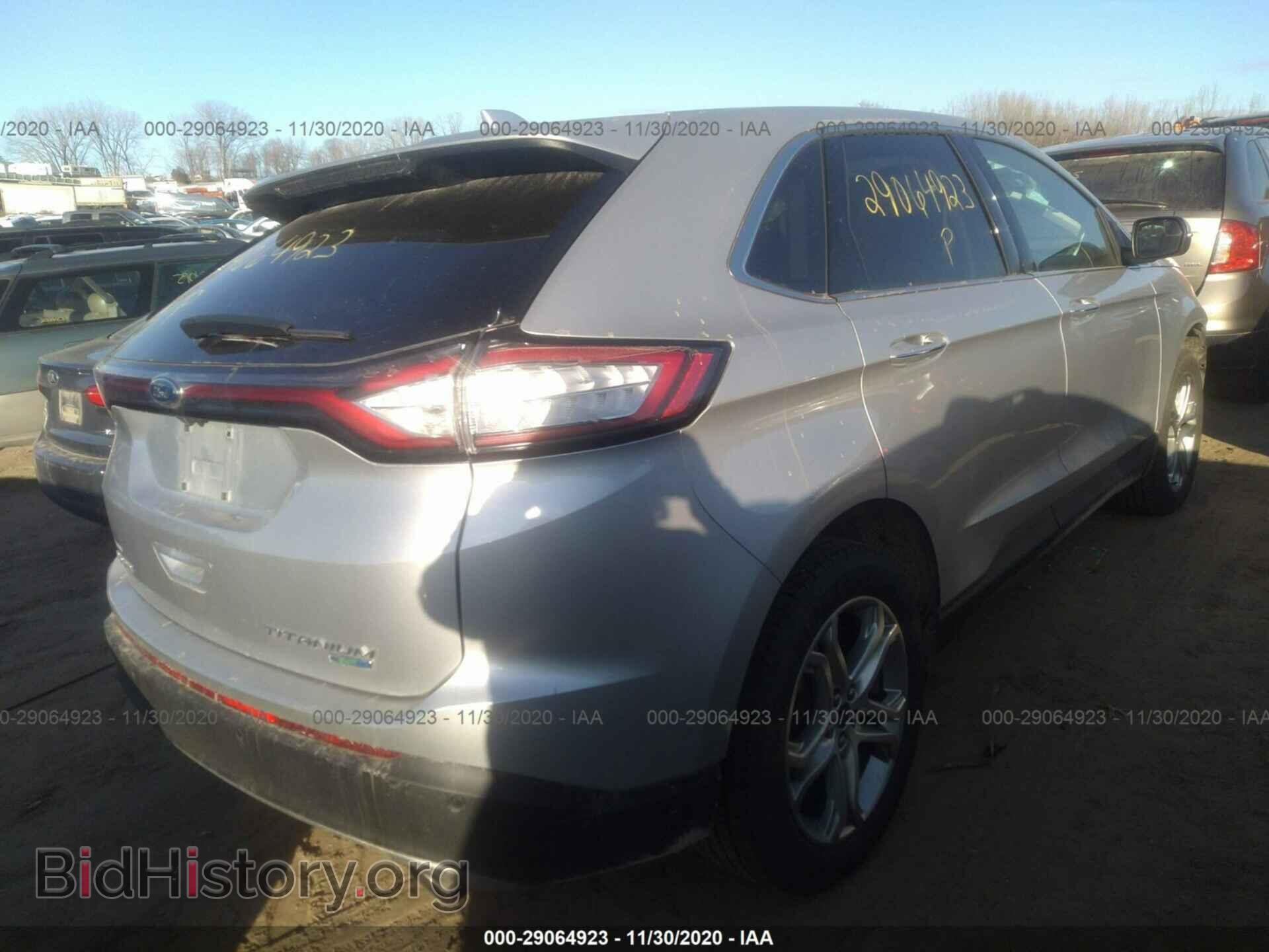 2016 FORD EDGE - VIN: 2FMPK4K99GBB21707 - Фото 4