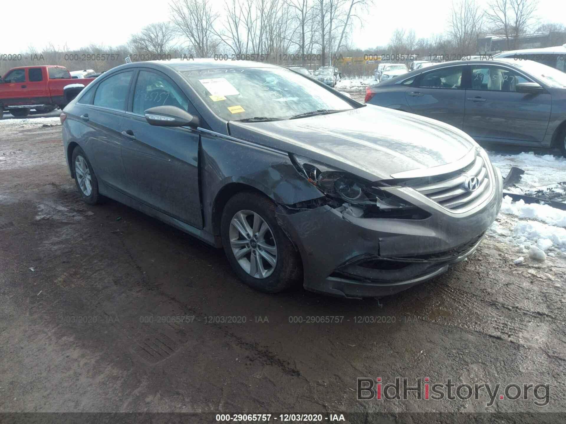 Photo 5NPEB4ACXEH931616 - HYUNDAI SONATA 2014