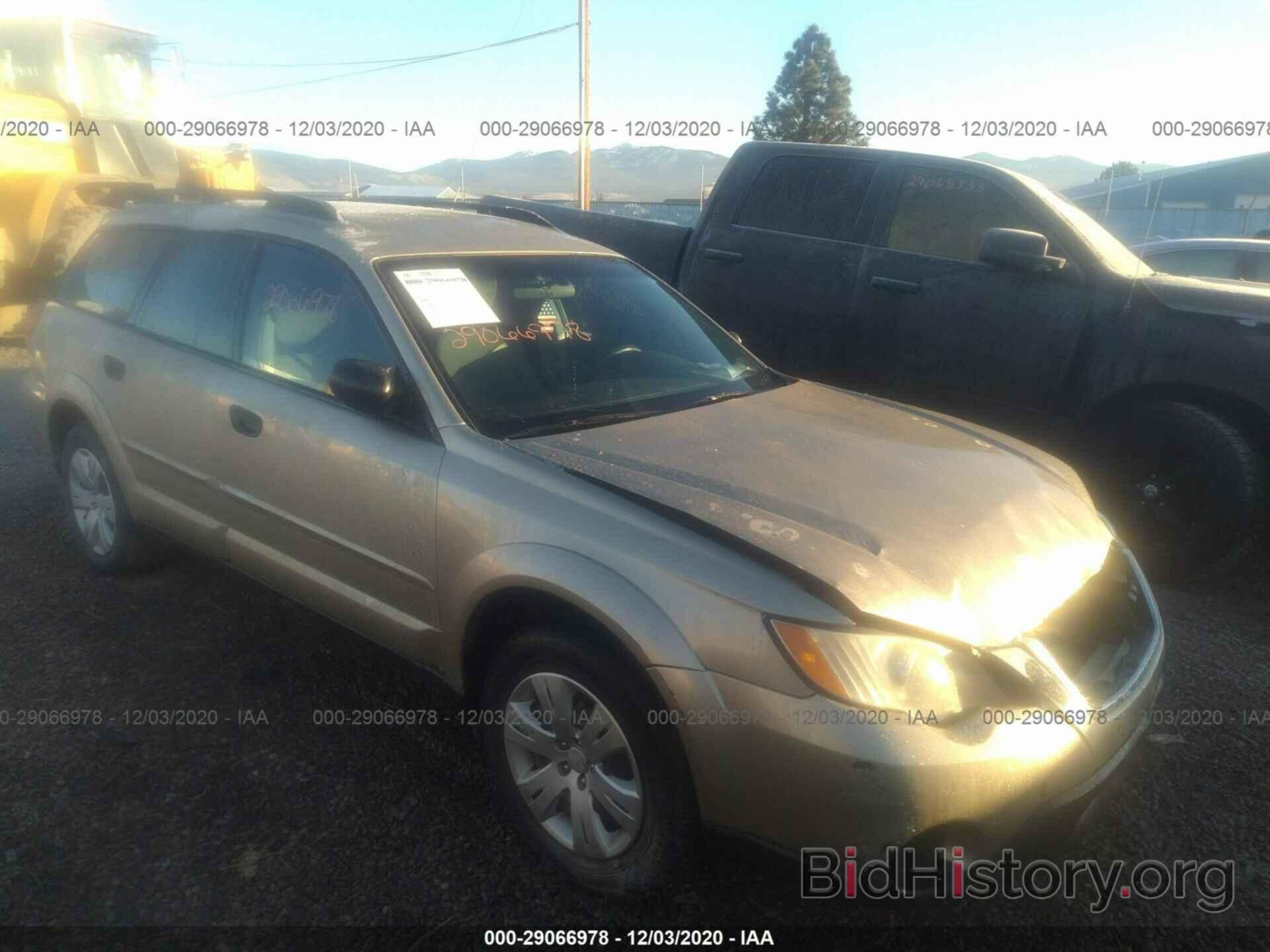 Photo 4S4BP60C087301772 - SUBARU OUTBACK 2008