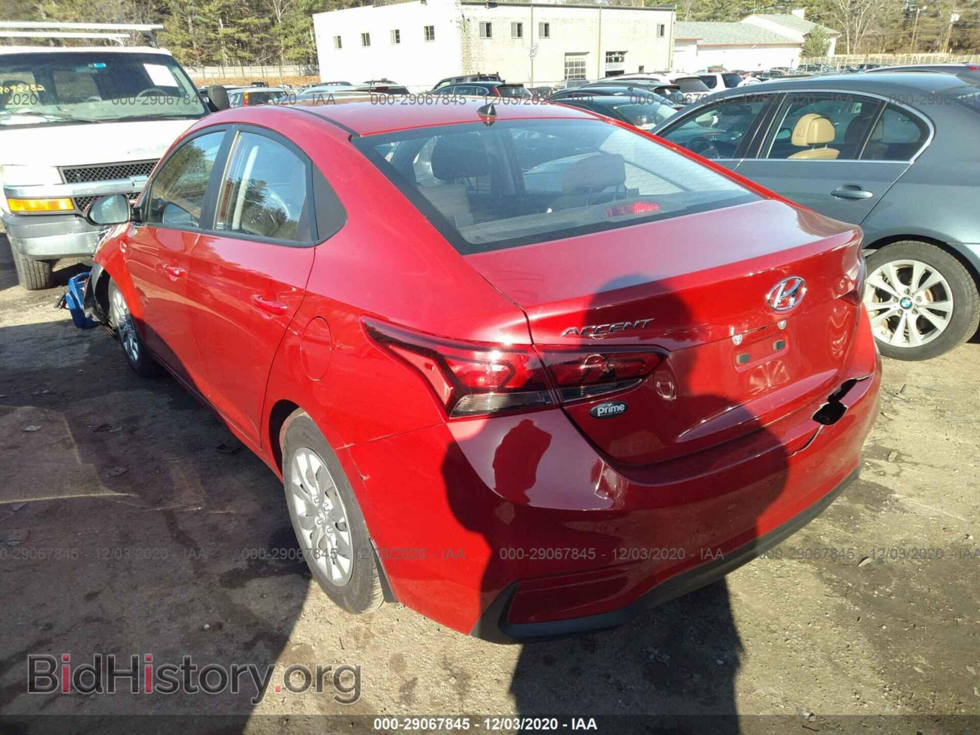 2018 HYUNDAI ACCENT - VIN: 3KPC24A3XJE034673 - Фото 3