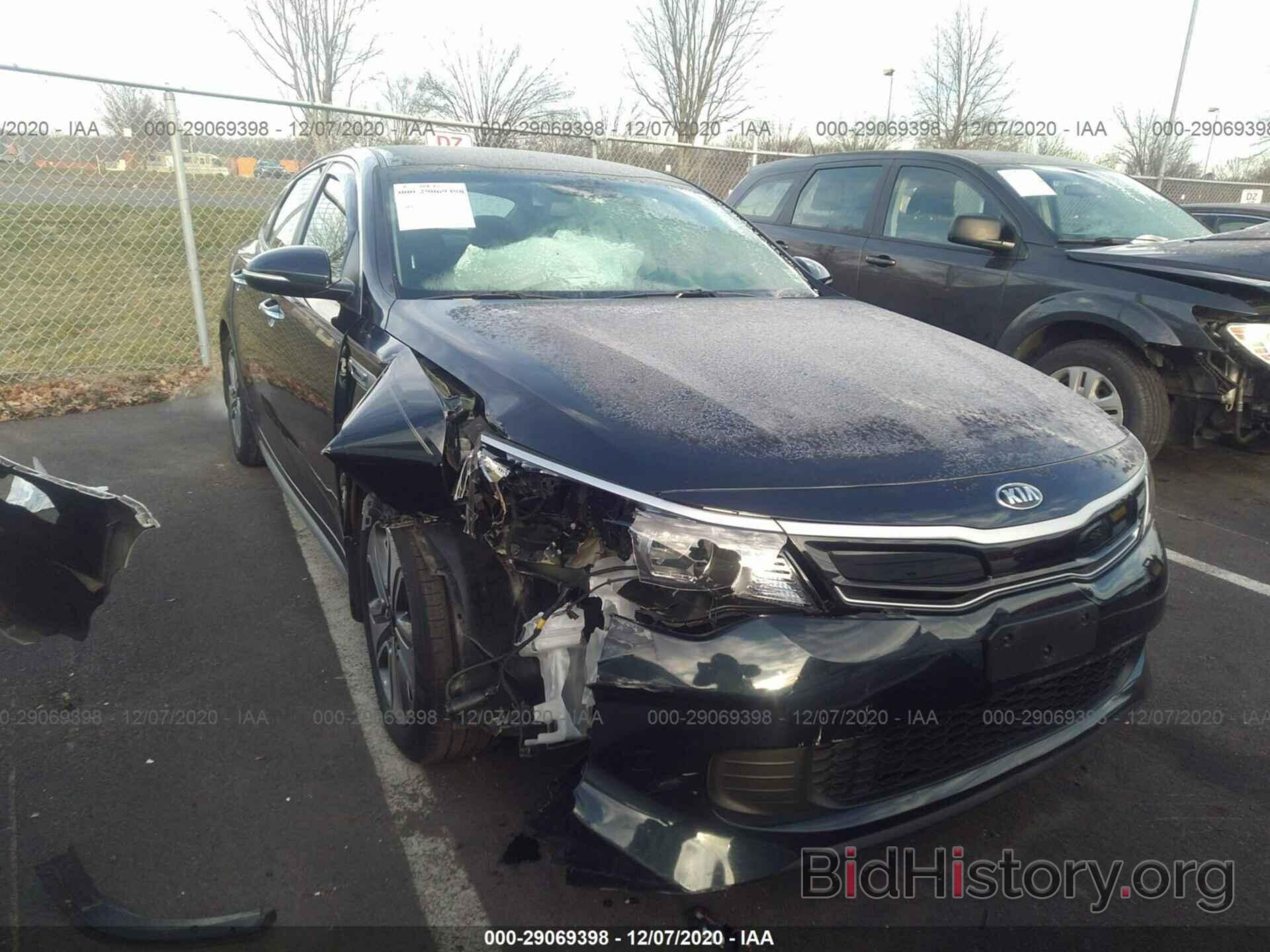 Photo KNAGU4LE9H5013939 - KIA OPTIMA HYBRID 2017