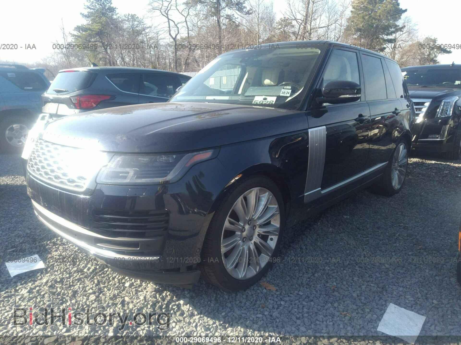 2020 LAND ROVER RANGE ROVER - VIN: SALGS2SE2LA574054 - Фото 2
