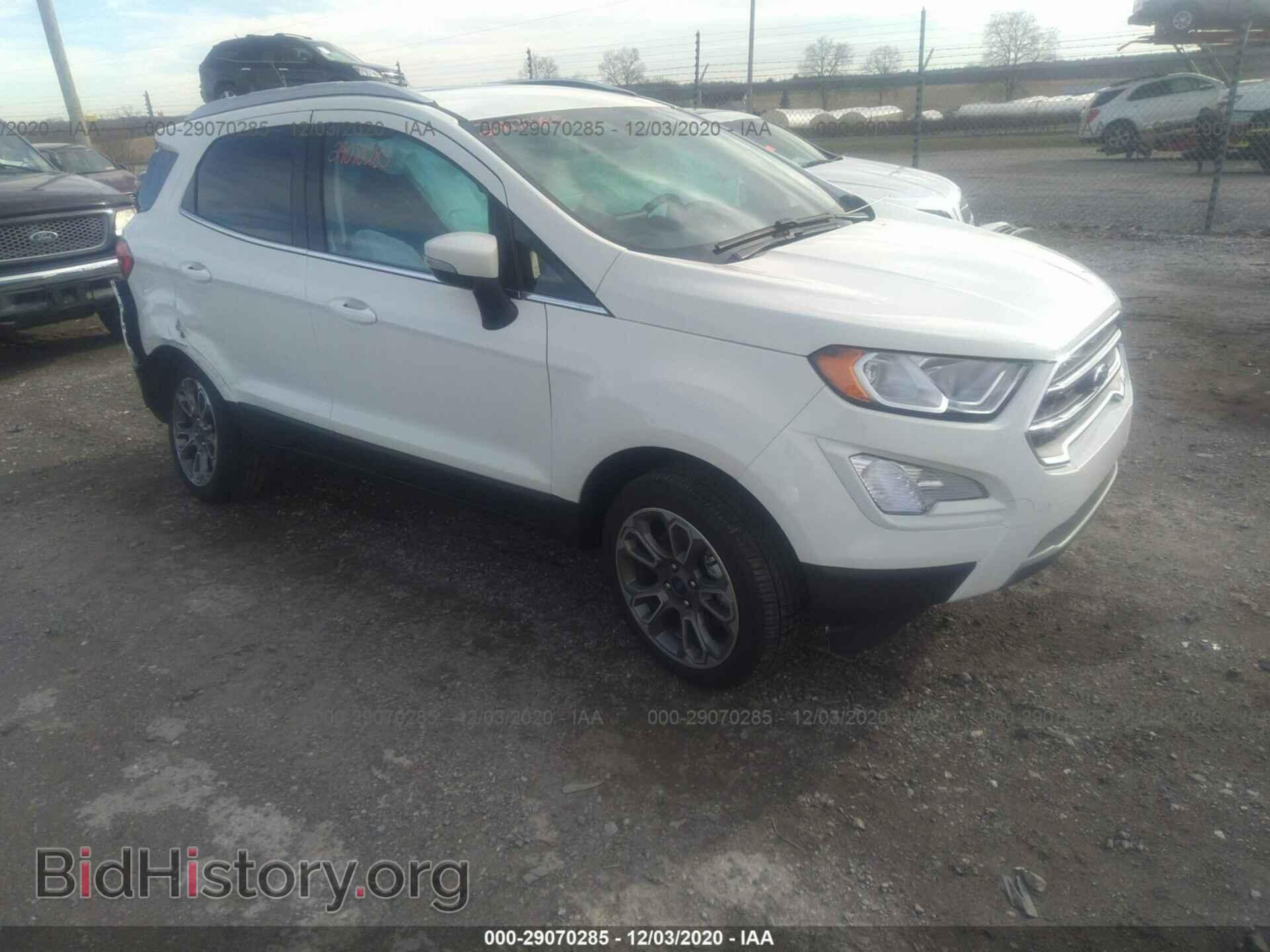 Photo MAJ6S3KL3LC351636 - FORD ECOSPORT 2020