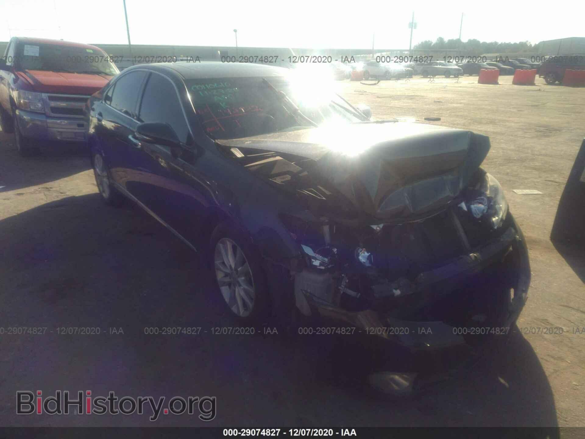 Photo JTHBK1EG4A2404986 - LEXUS ES 350 2010