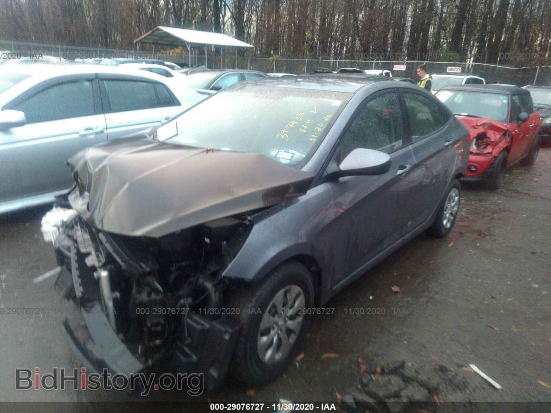 2017 HYUNDAI ACCENT - VIN: KMHCT4AE1HU317002 - Фото 2