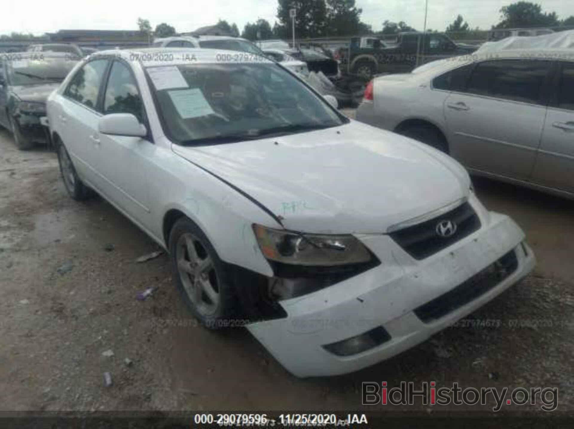 Photo 5NPEU46F97H181786 - HYUNDAI SONATA 2007