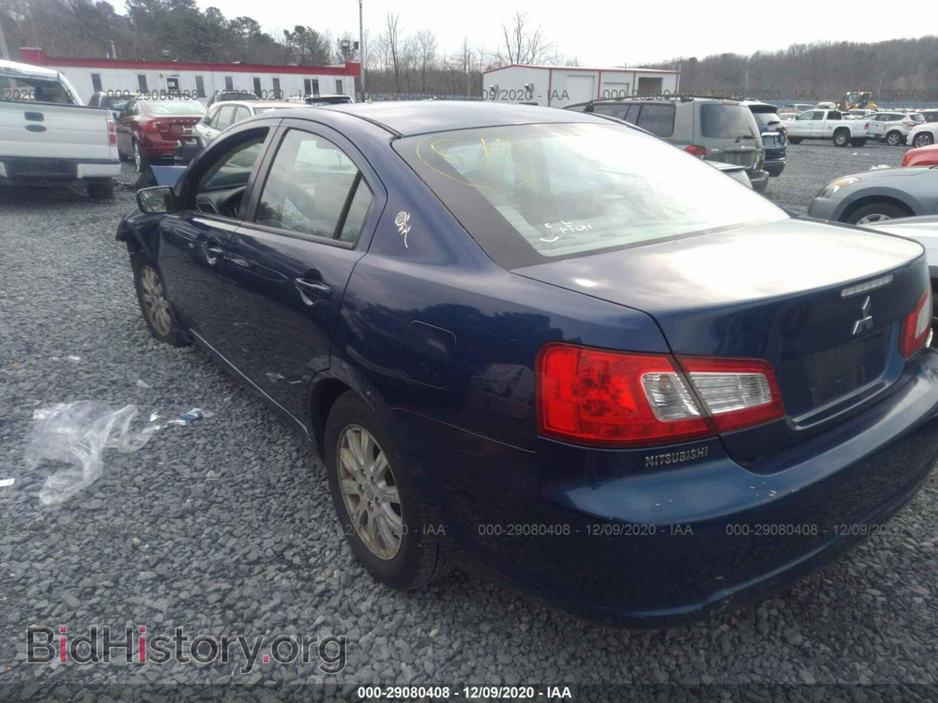2009 MITSUBISHI GALANT - VIN: 4A3AB36F79E009271 - Фото 3