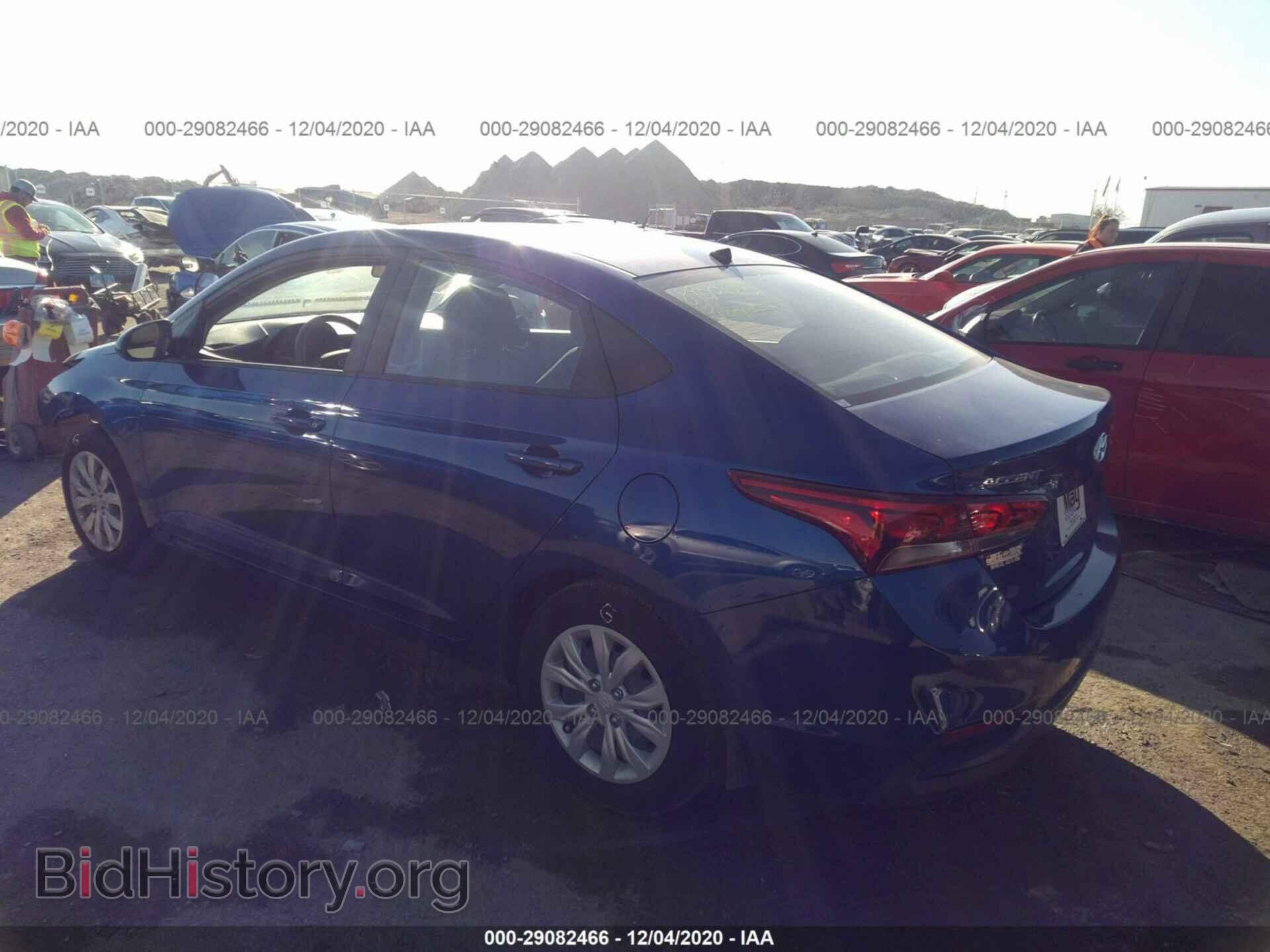 2020 HYUNDAI ACCENT - VIN: 3KPC24A61LE120385 - Фото 3