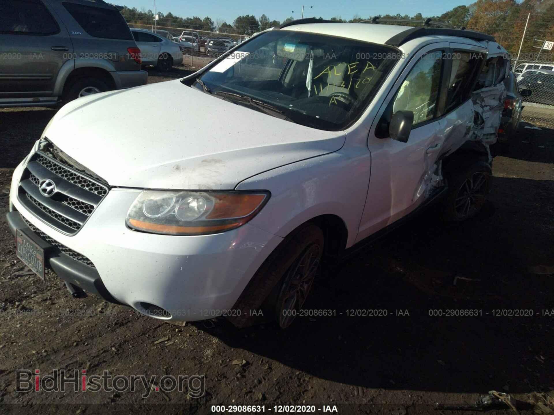 2009 HYUNDAI SANTA FE - VIN: 5NMSG13D79H243049 - Фото 2