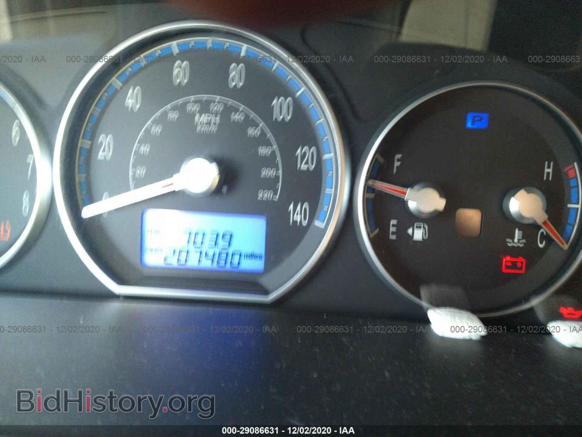 2009 HYUNDAI SANTA FE - VIN: 5NMSG13D79H243049 - Фото 7