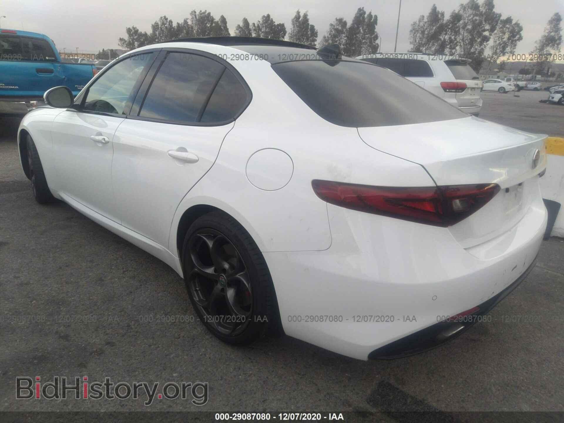 2018 ALFA ROMEO GIULIA - VIN: ZARFAECN4J7580976 - Фото 3