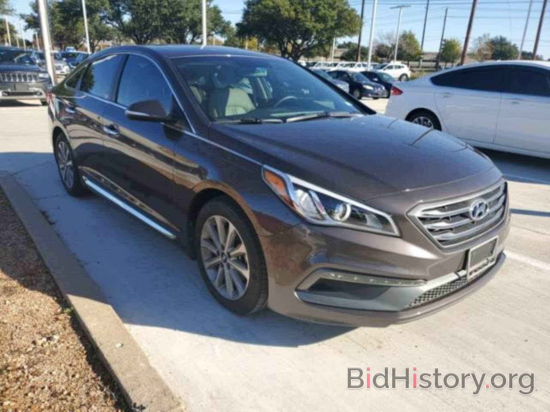 Photo 5NPE34AF6HH482317 - HYUNDAI SONATA 2017