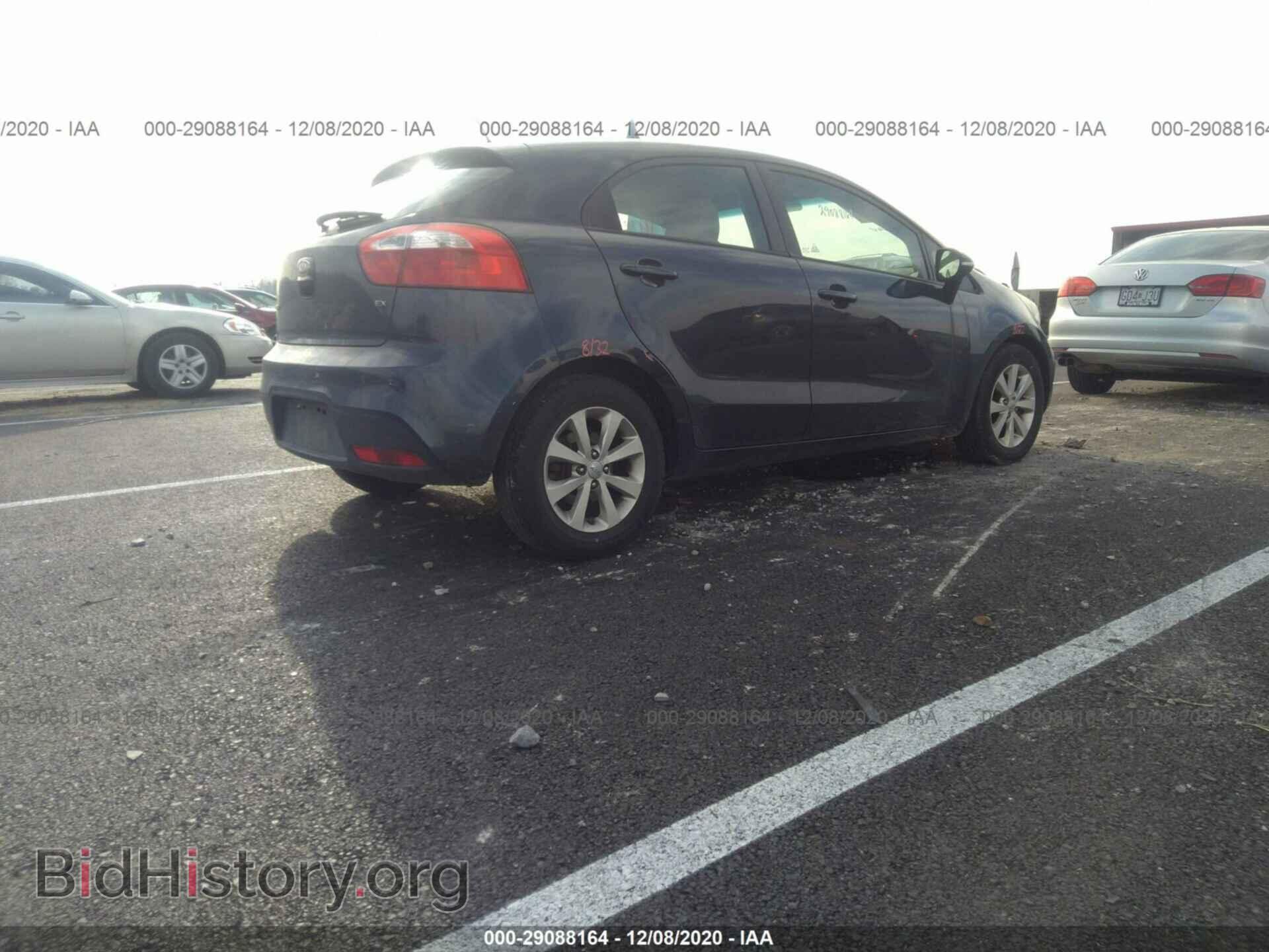 2013 KIA RIO - VIN: KNADN5A37D6118975 - Фото 4