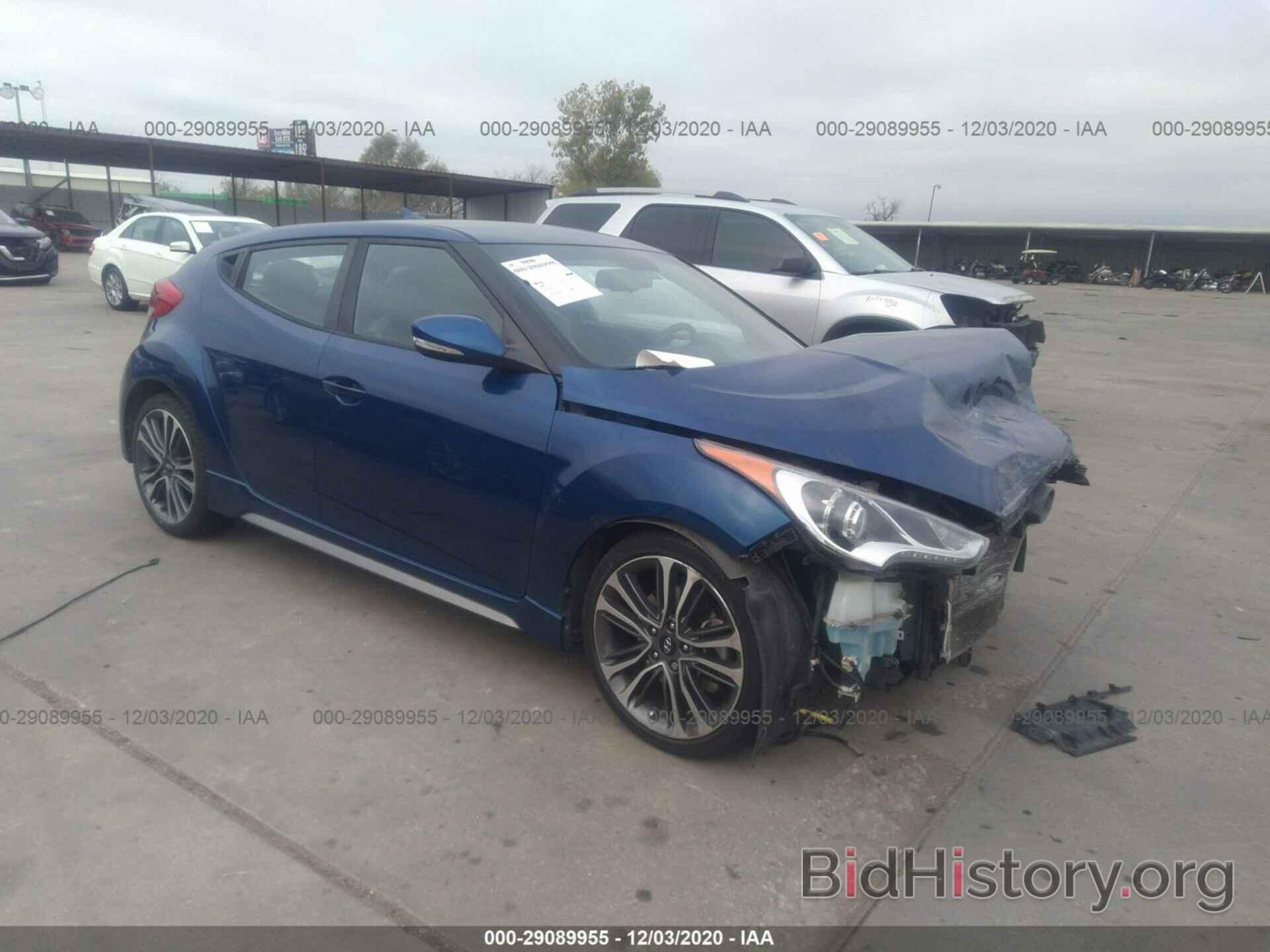 Фотография KMHTC6AE4GU299587 - HYUNDAI VELOSTER 2016