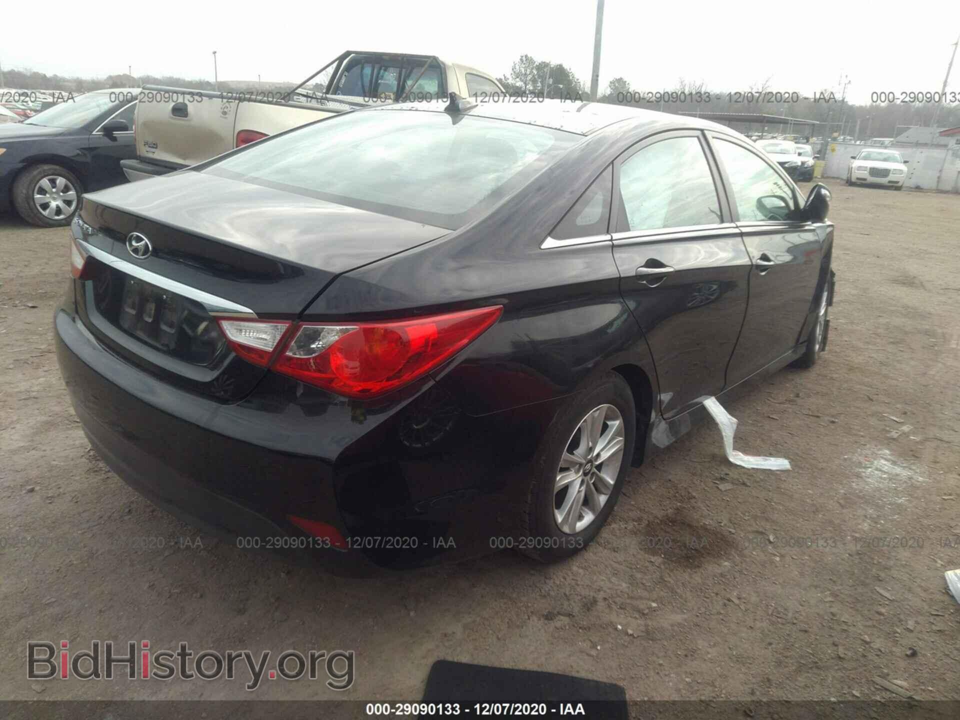 2014 HYUNDAI SONATA - VIN: 5NPEB4AC8EH945241 - Фото 4