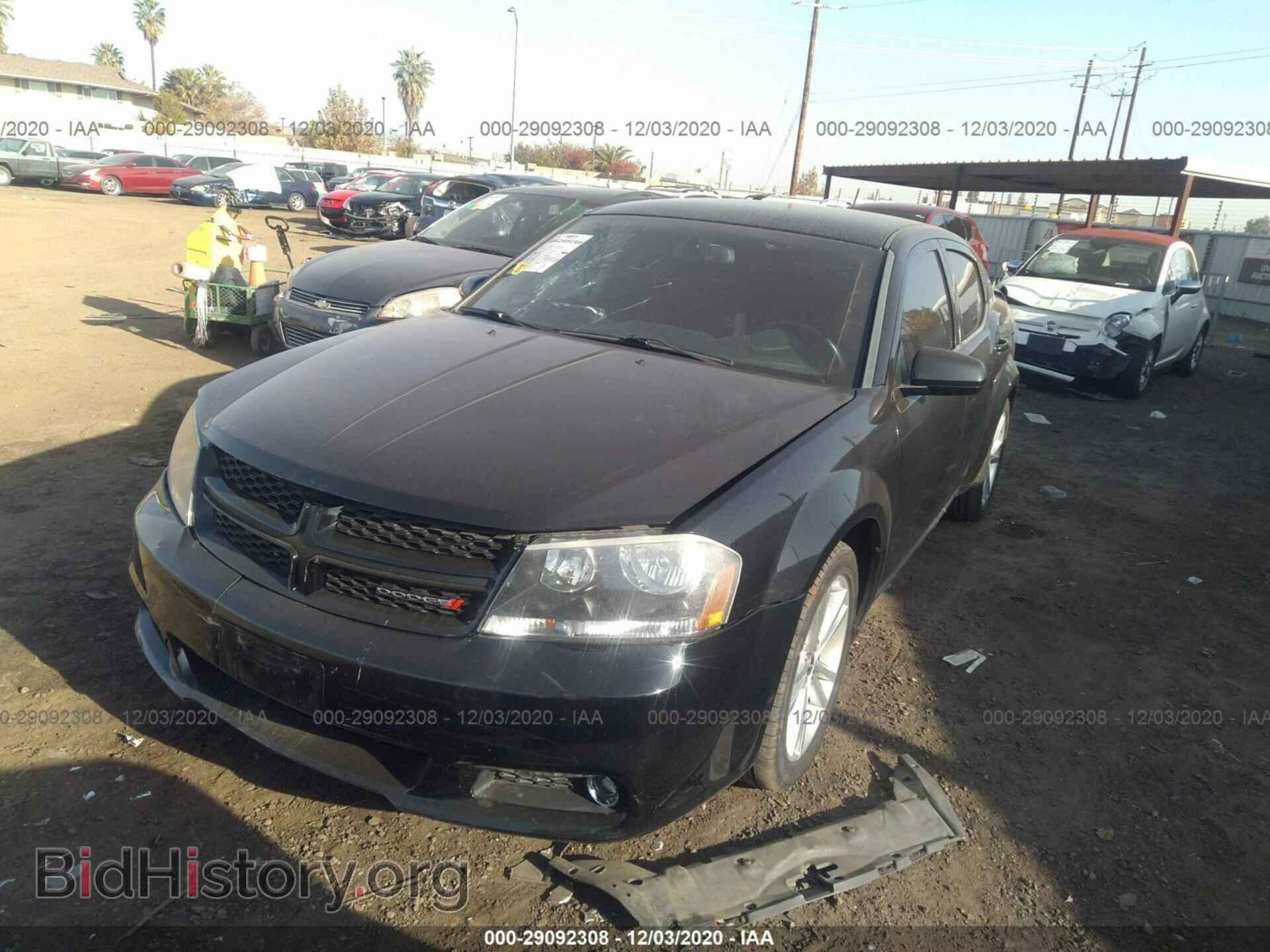 2014 DODGE AVENGER - VIN: 1C3CDZCB8EN110652 - Фото 2
