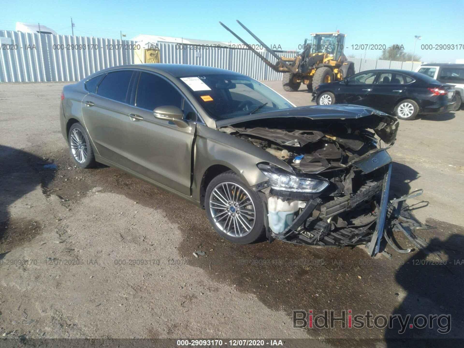 Photo 3FA6P0H93DR158028 - FORD FUSION 2013