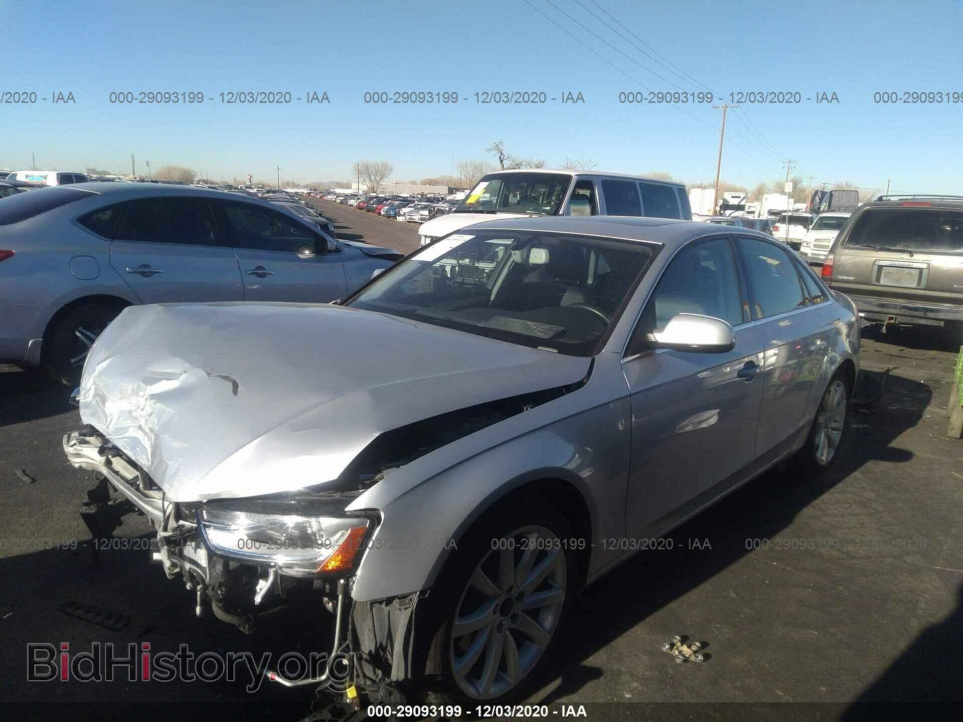 2013 AUDI A4 - VIN: WAUFFAFL6DN004124 - Фото 2