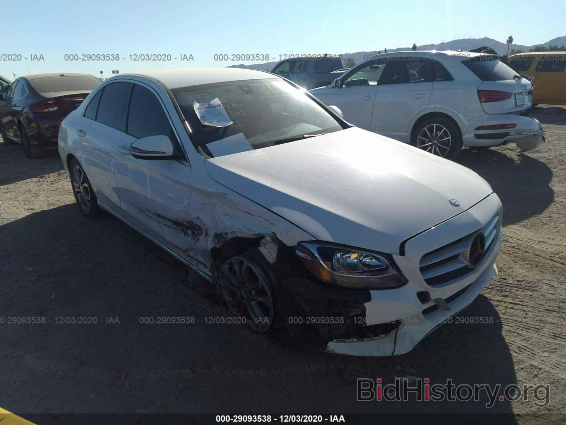 Photo 55SWF4JB3GU164157 - MERCEDES-BENZ C-CLASS 2016