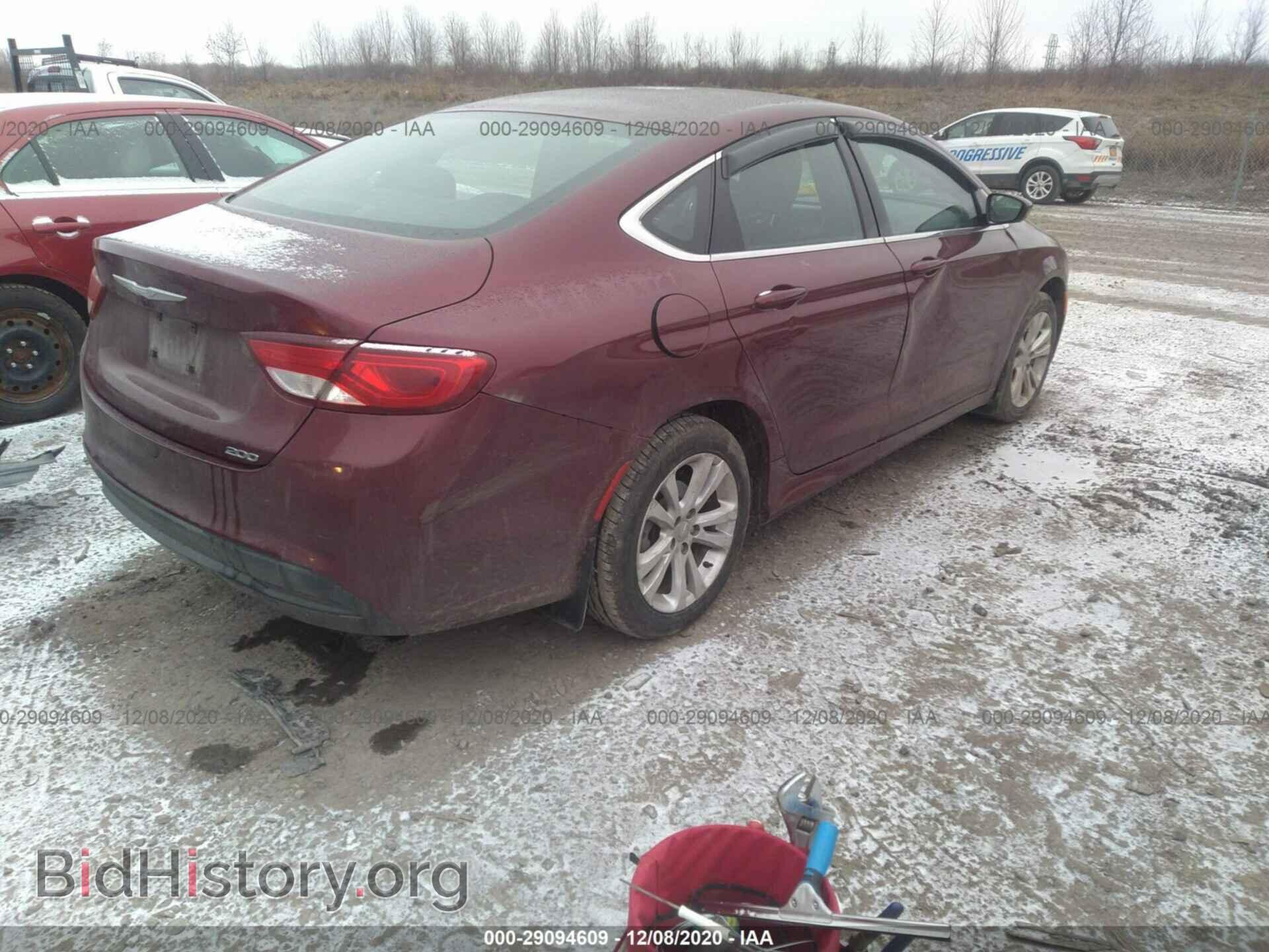 2016 CHRYSLER 200 - VIN: 1C3CCCFB2GN181943 - Фото 4