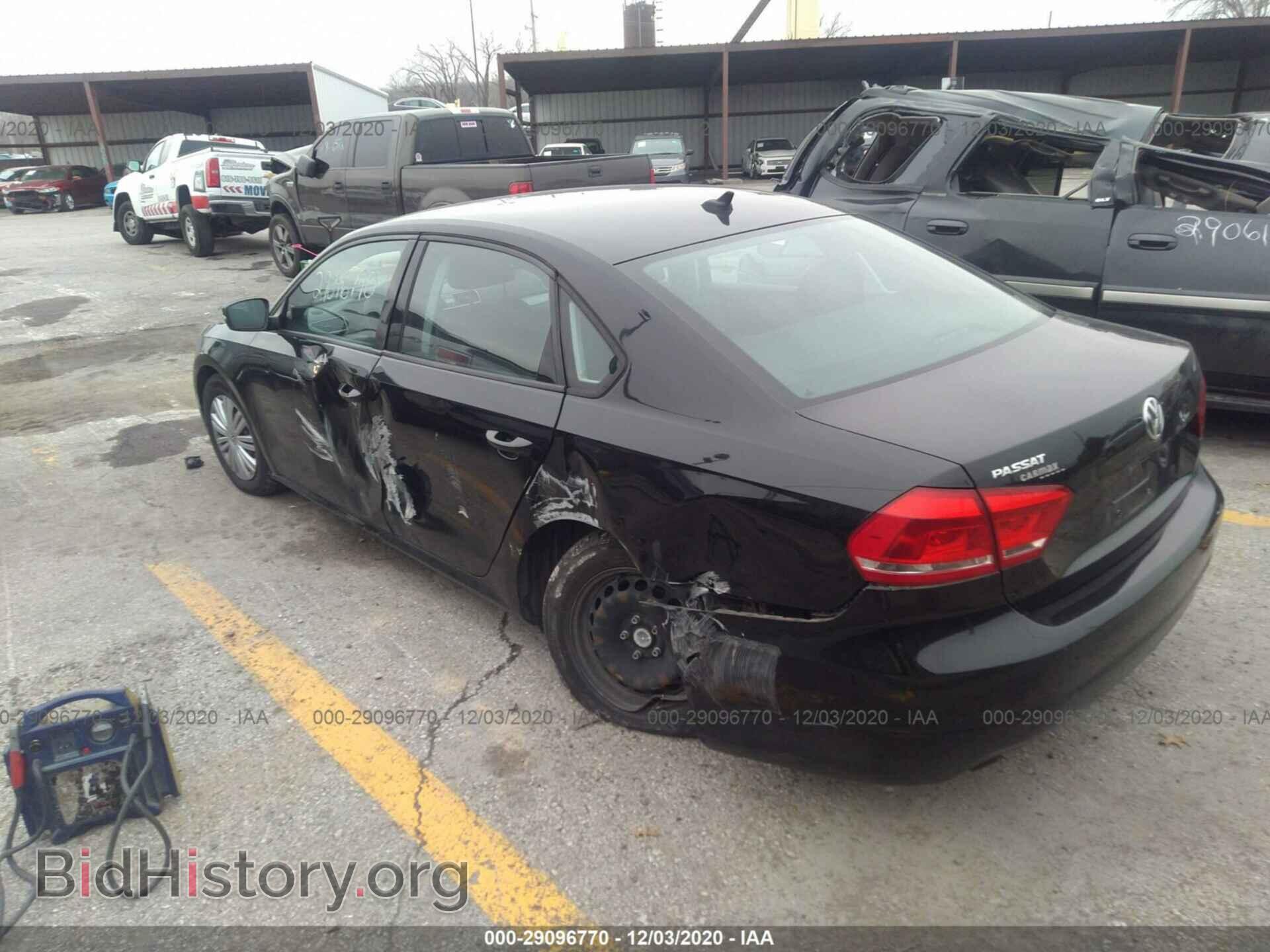 2014 VOLKSWAGEN PASSAT - VIN: 1VWAP7A30EC025825 - Фото 3