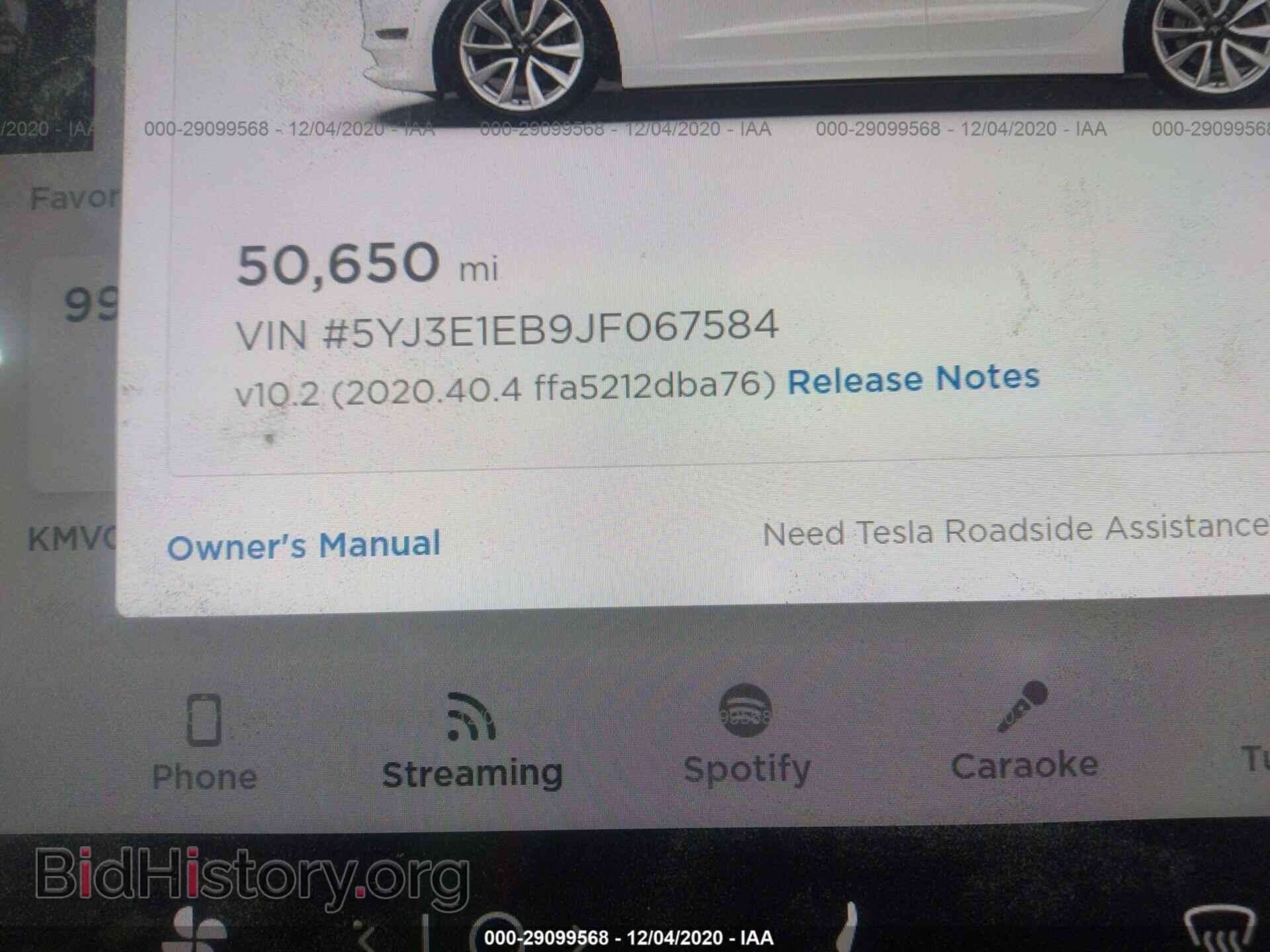 2018 TESLA MODEL 3 - VIN: 5YJ3E1EB9JF067584 - Photo 9