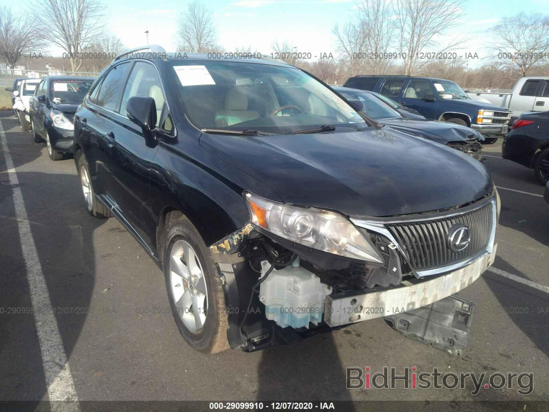 Photo 2T2BK1BA6AC003275 - LEXUS RX 350 2010