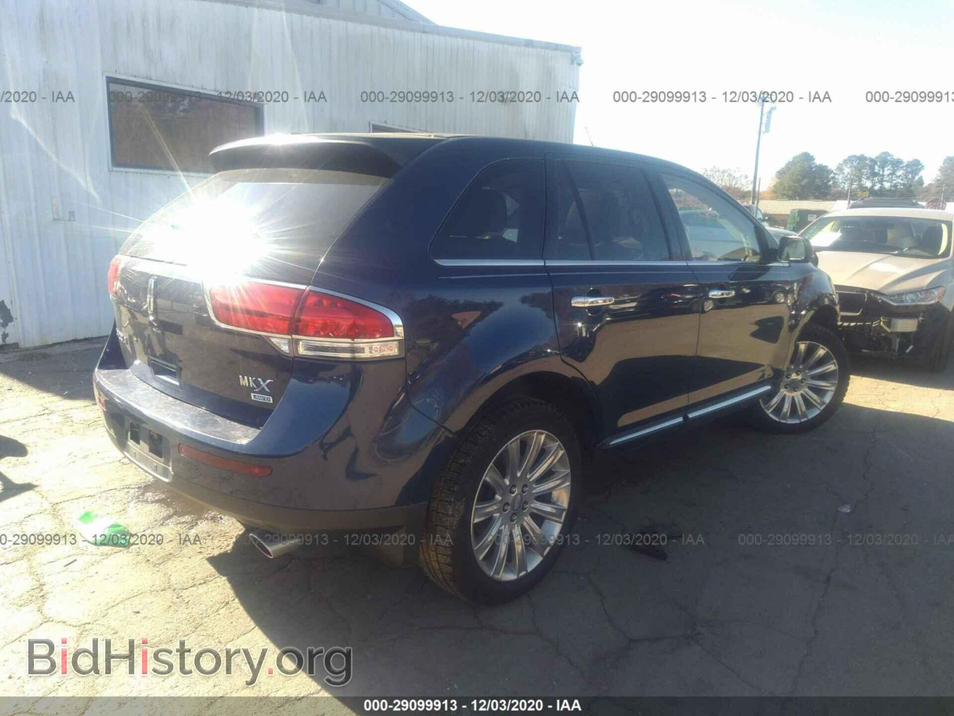 2012 LINCOLN MKX - VIN: 2LMDJ8JK9CBL12172 - Фото 4