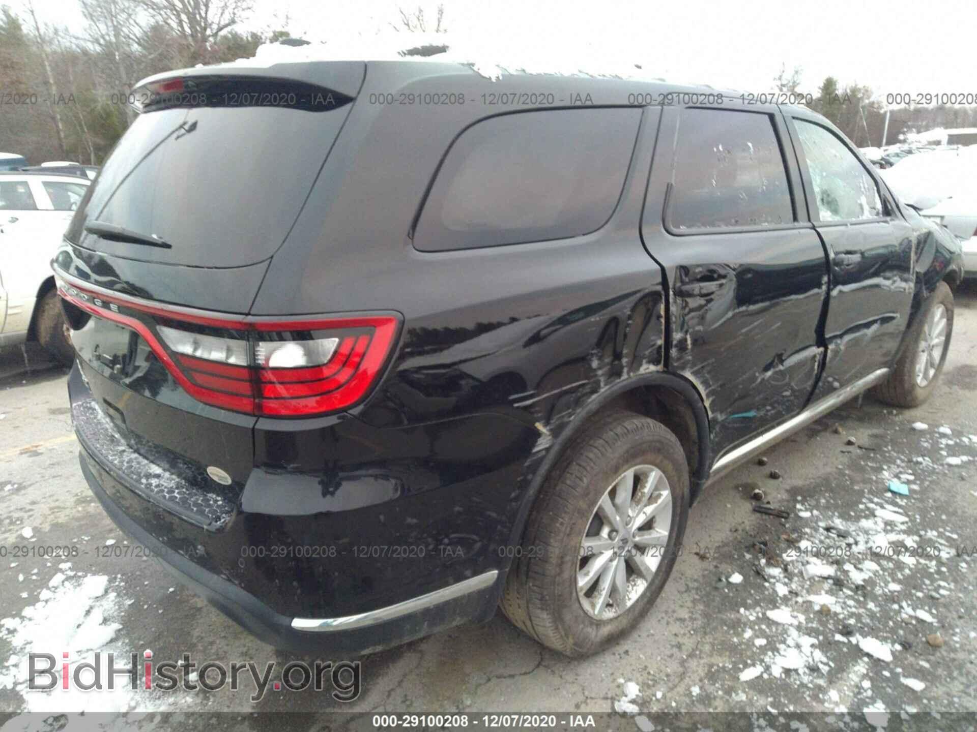 2020 DODGE DURANGO - VIN: 1C4RDJAG9LC253138 - Фото 4