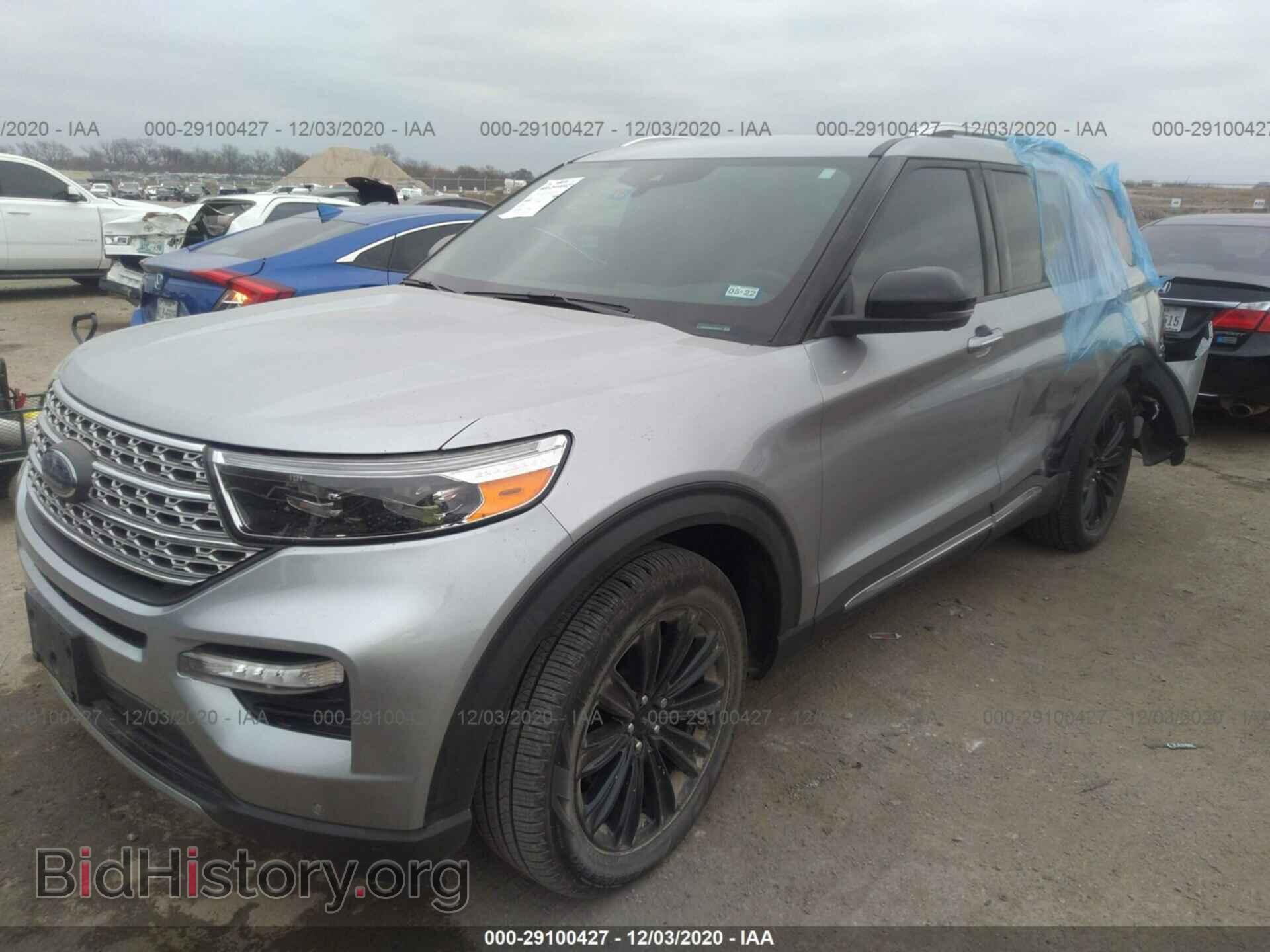 2020 FORD EXPLORER - VIN: 1FMSK7FH2LGB34721 - Фото 2