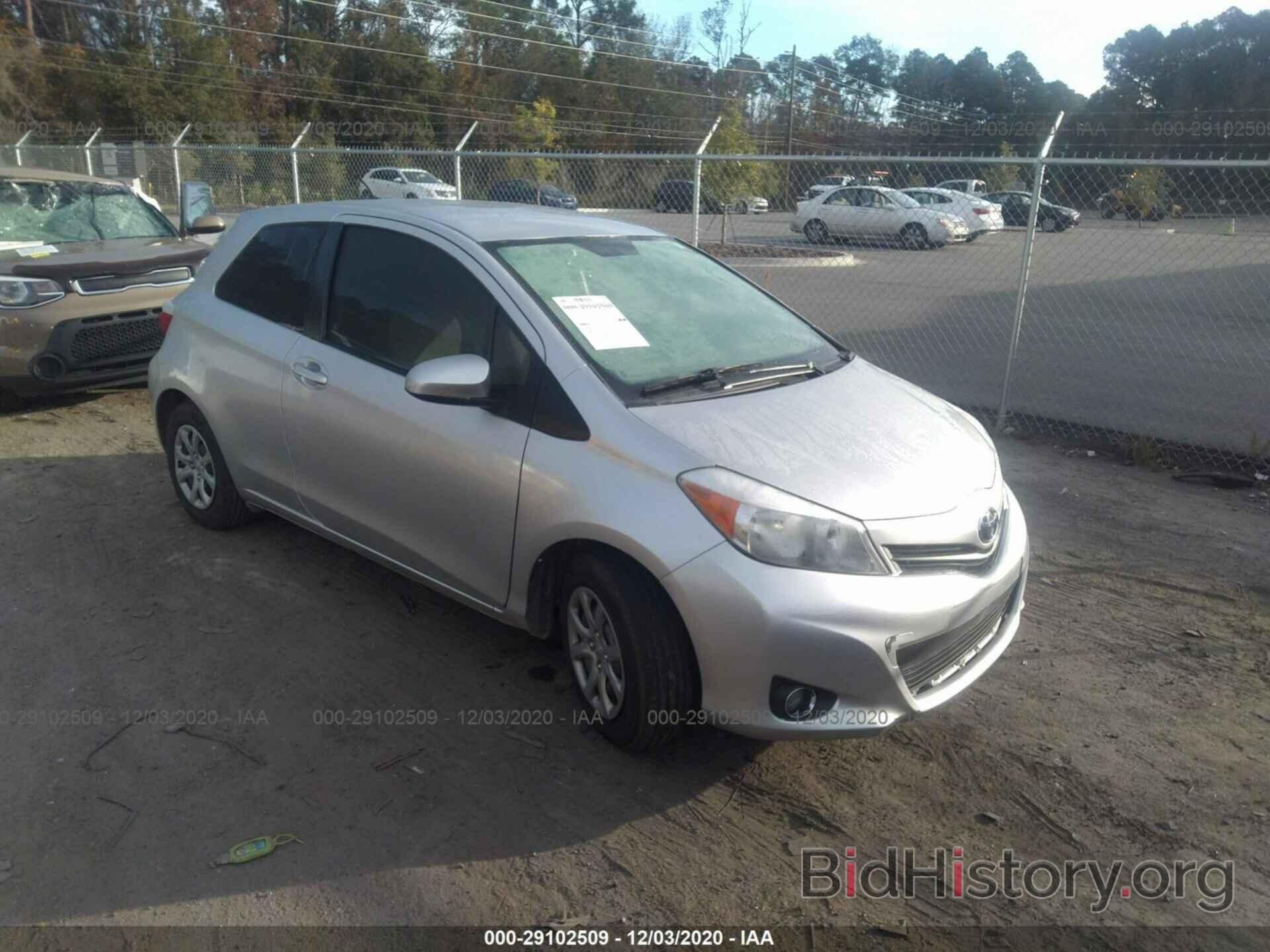 Photo JTDJTUD3XCD512725 - TOYOTA YARIS 2012