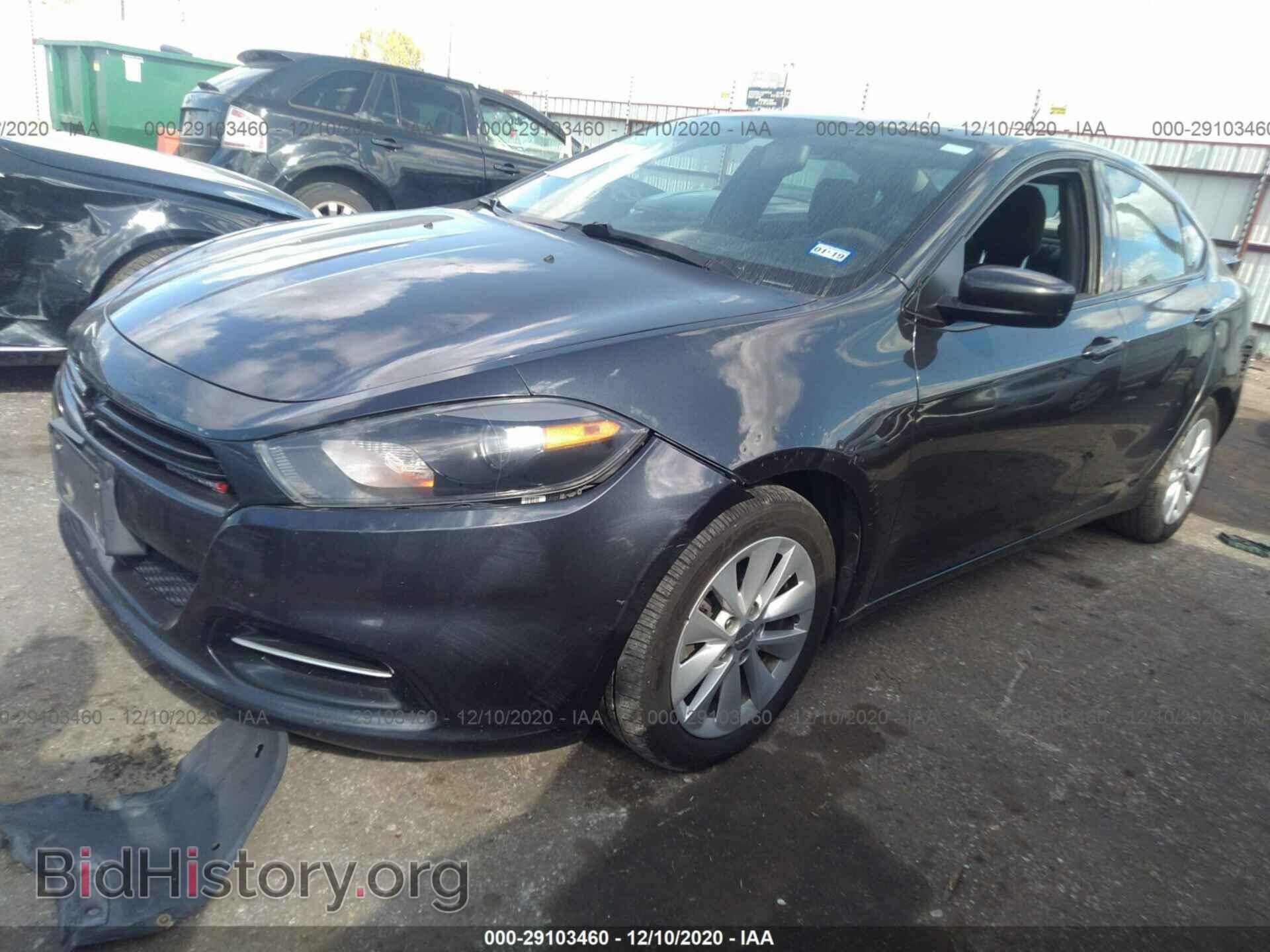 2014 DODGE DART - VIN: 1C3CDFBBXED702396 - Photo 2