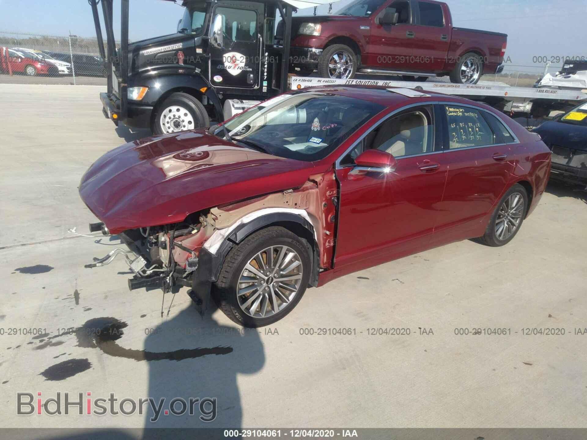 2017 LINCOLN MKZ - VIN: 3LN6L5D93HR602065 - Фото 2