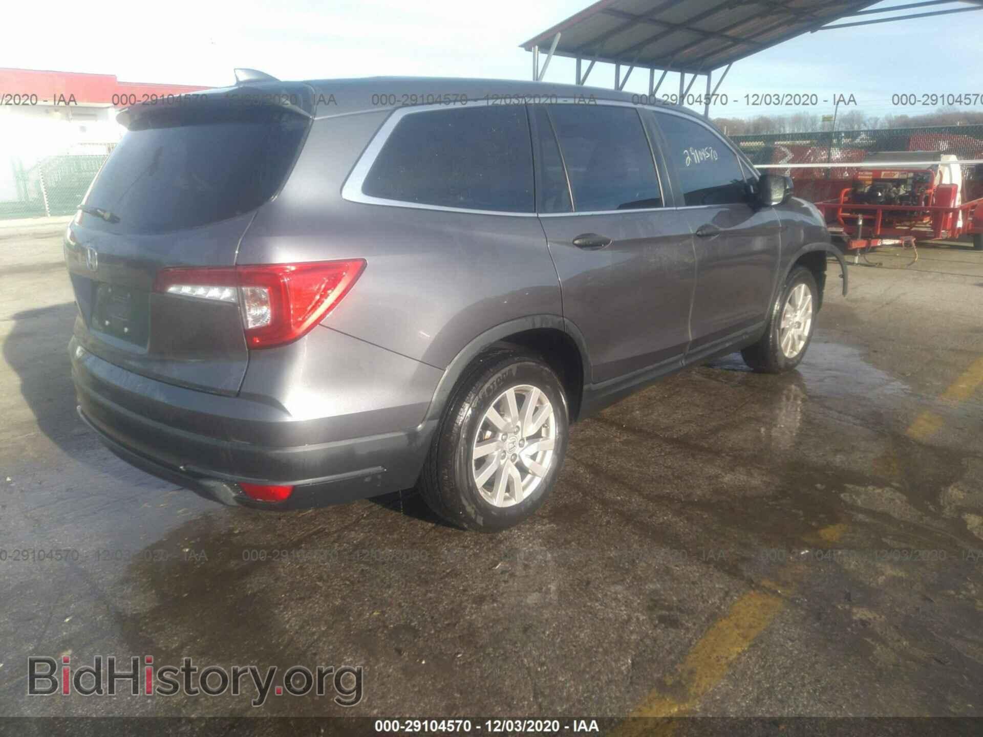 2019 HONDA PILOT - VIN: 5FNYF5H10KB016876 - Фото 4