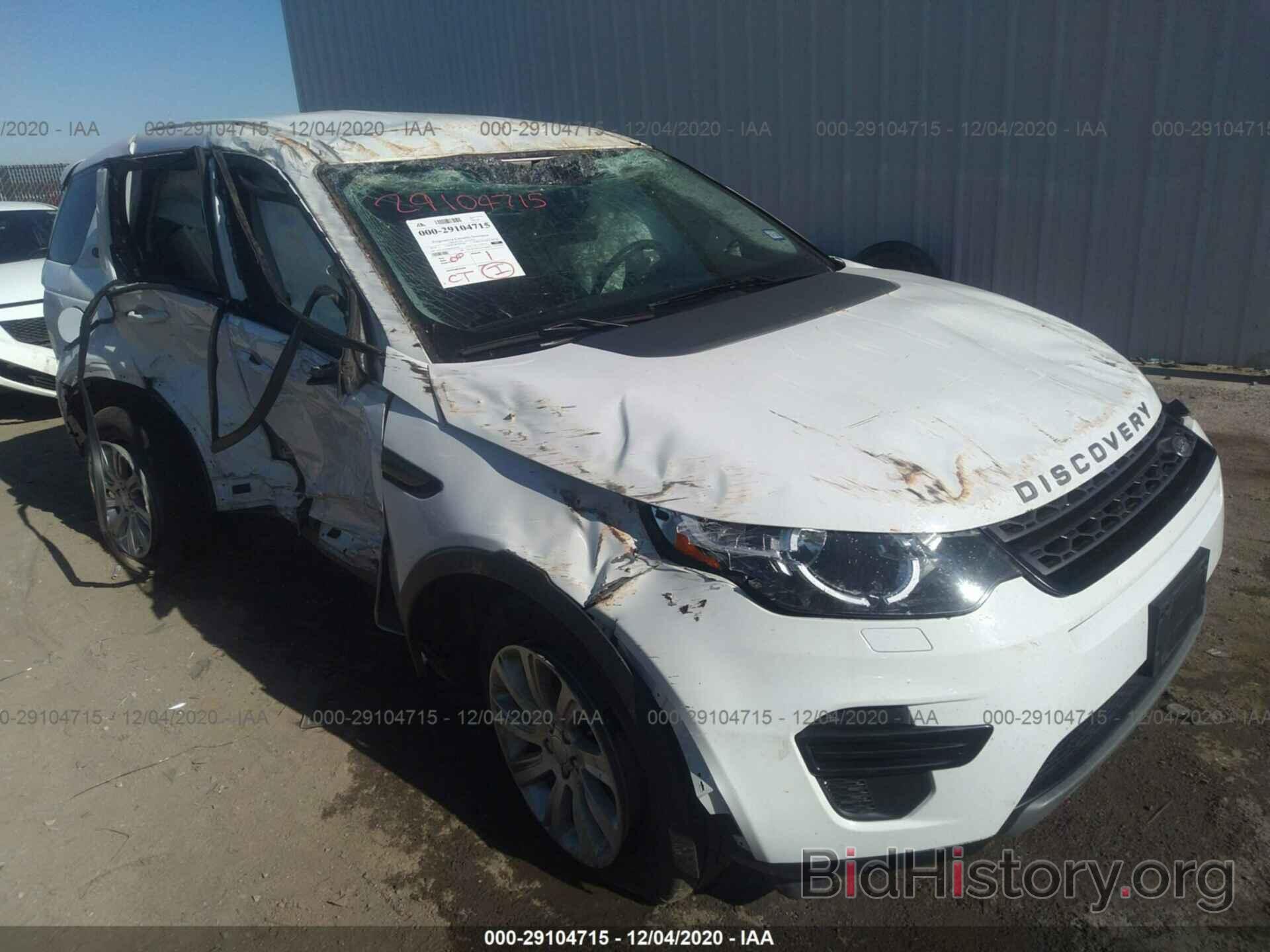 Photo SALCP2BG8GH546340 - LAND ROVER DISCOVERY SPORT 2016