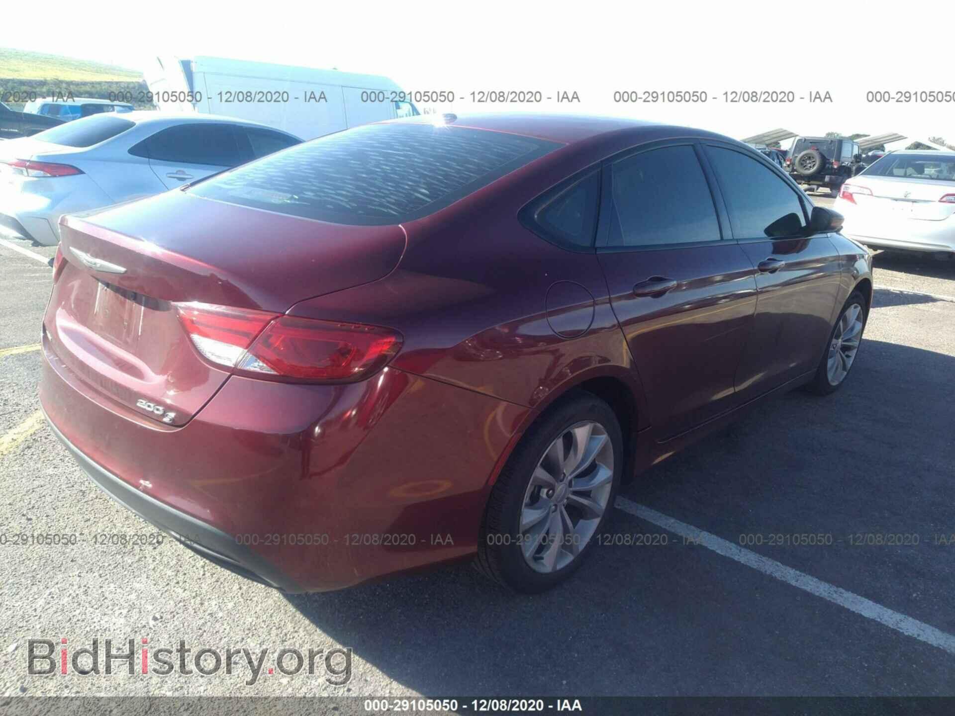 2015 CHRYSLER 200 - VIN: 1C3CCCBB8FN629302 - Фото 4