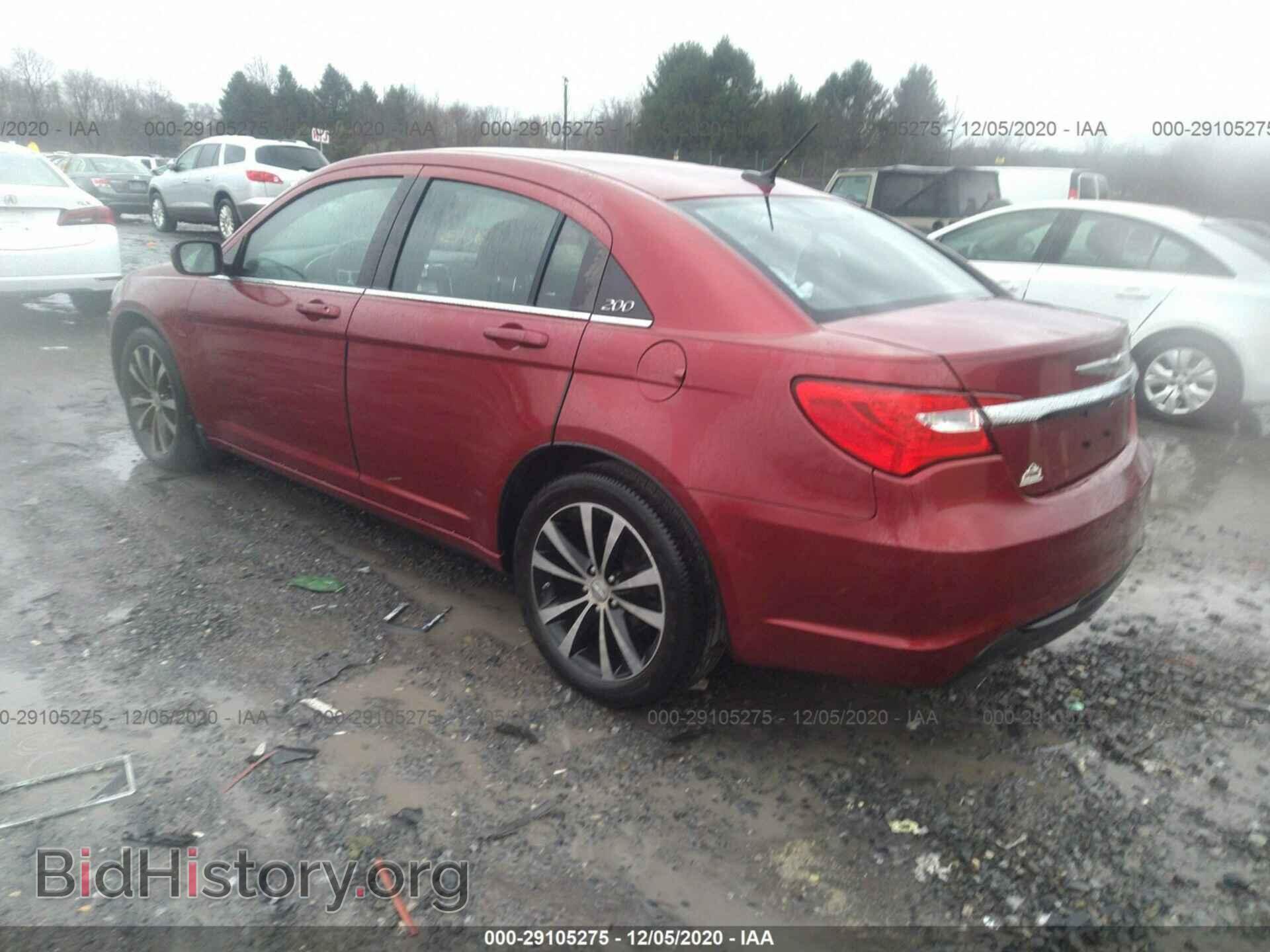 2012 CHRYSLER 200 - VIN: 1C3CCBBGXCN301056 - Фото 3
