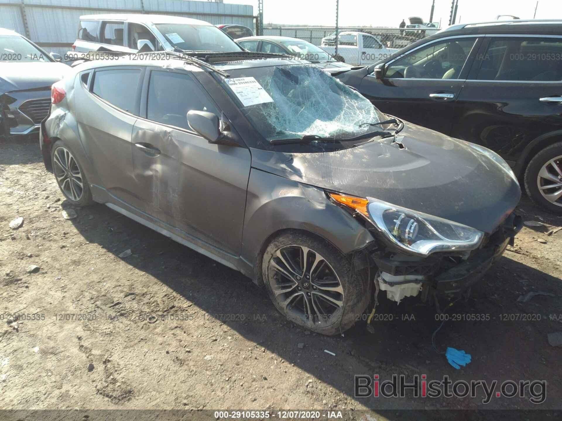 Photo KMHTC6AE4GU266119 - HYUNDAI VELOSTER 2016