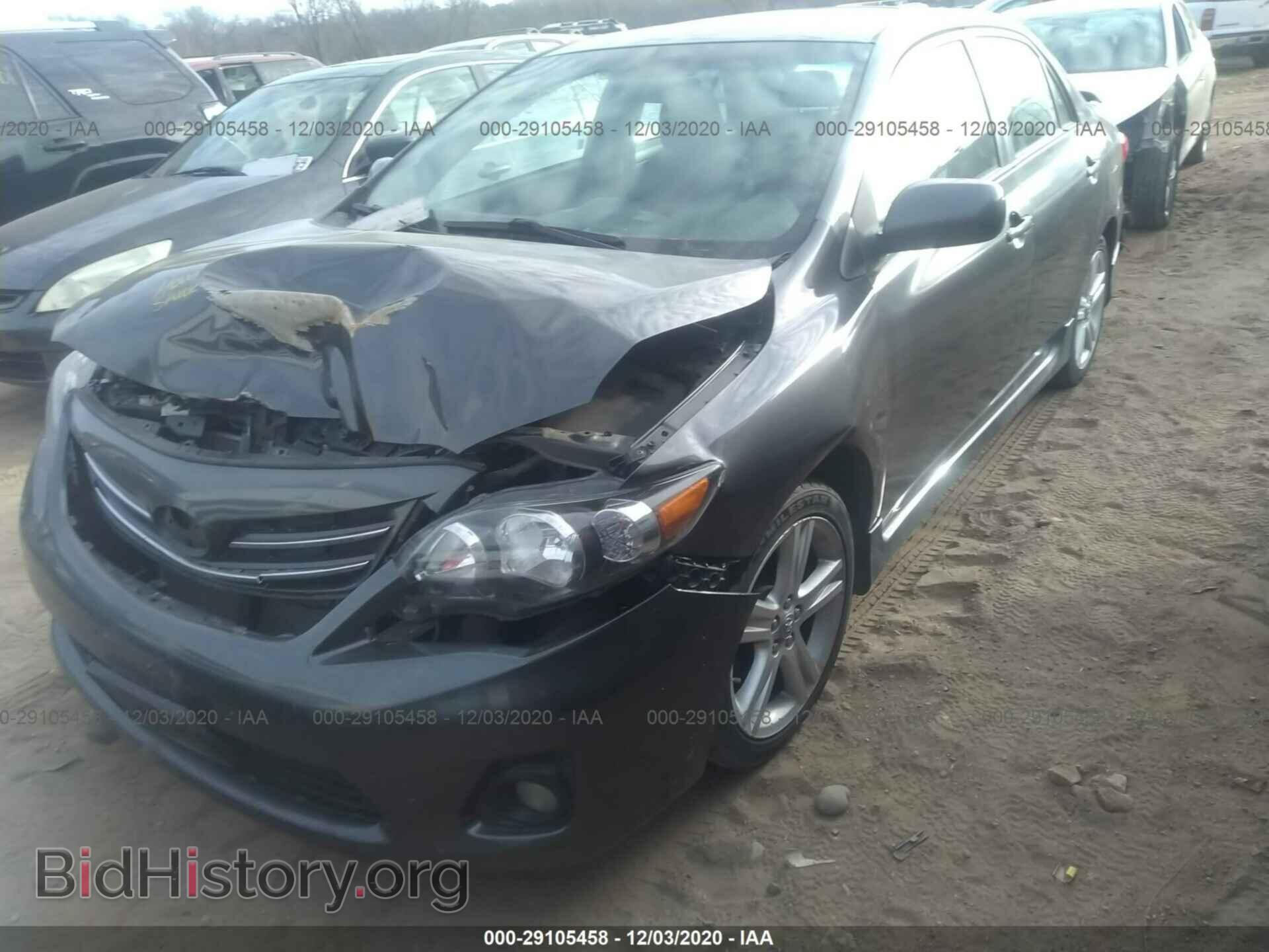 2013 TOYOTA COROLLA - VIN: 2T1BU4EE2DC003440 - Фото 2