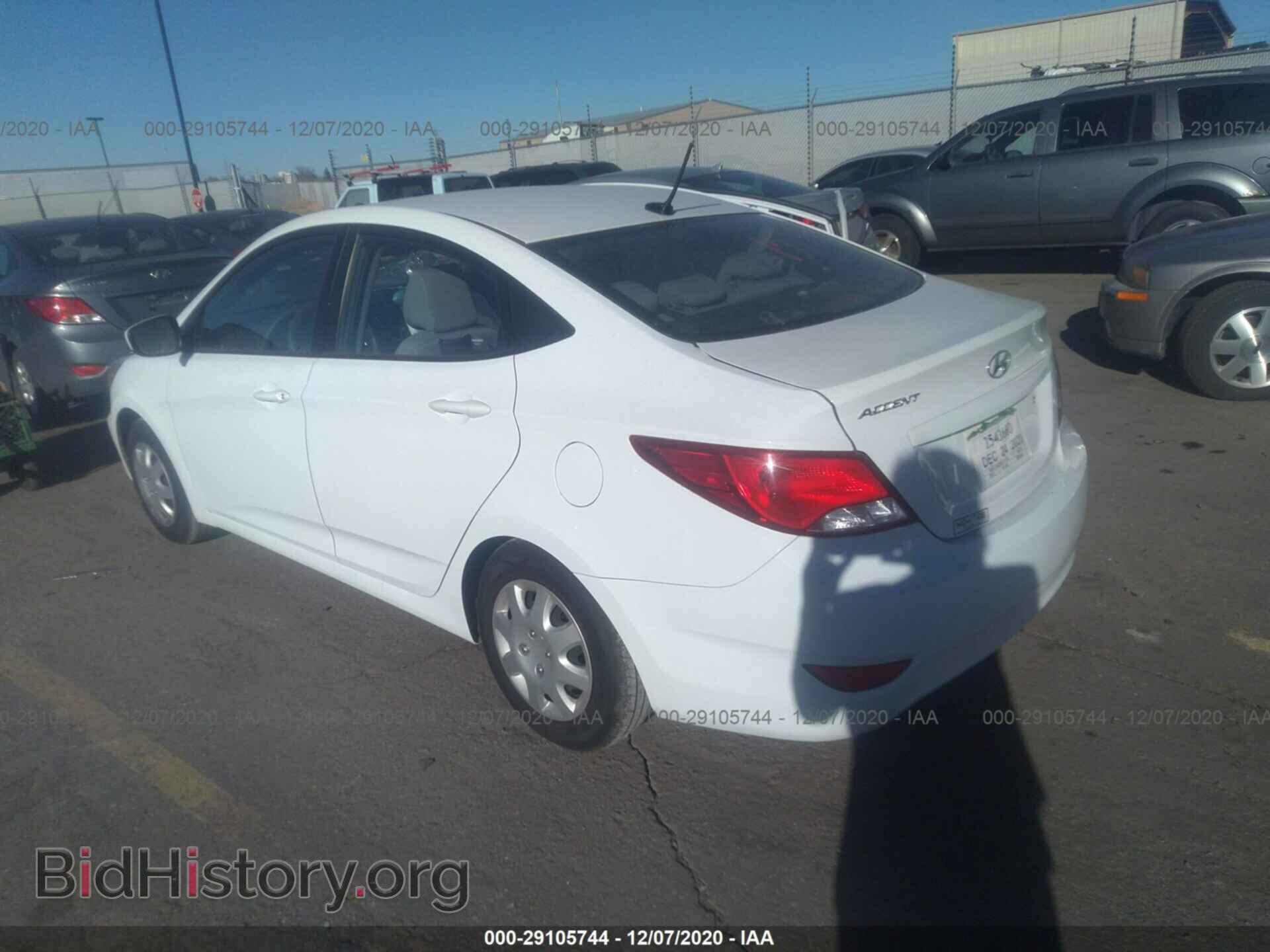2017 HYUNDAI ACCENT - VIN: KMHCT4AE6HU232494 - Фото 3