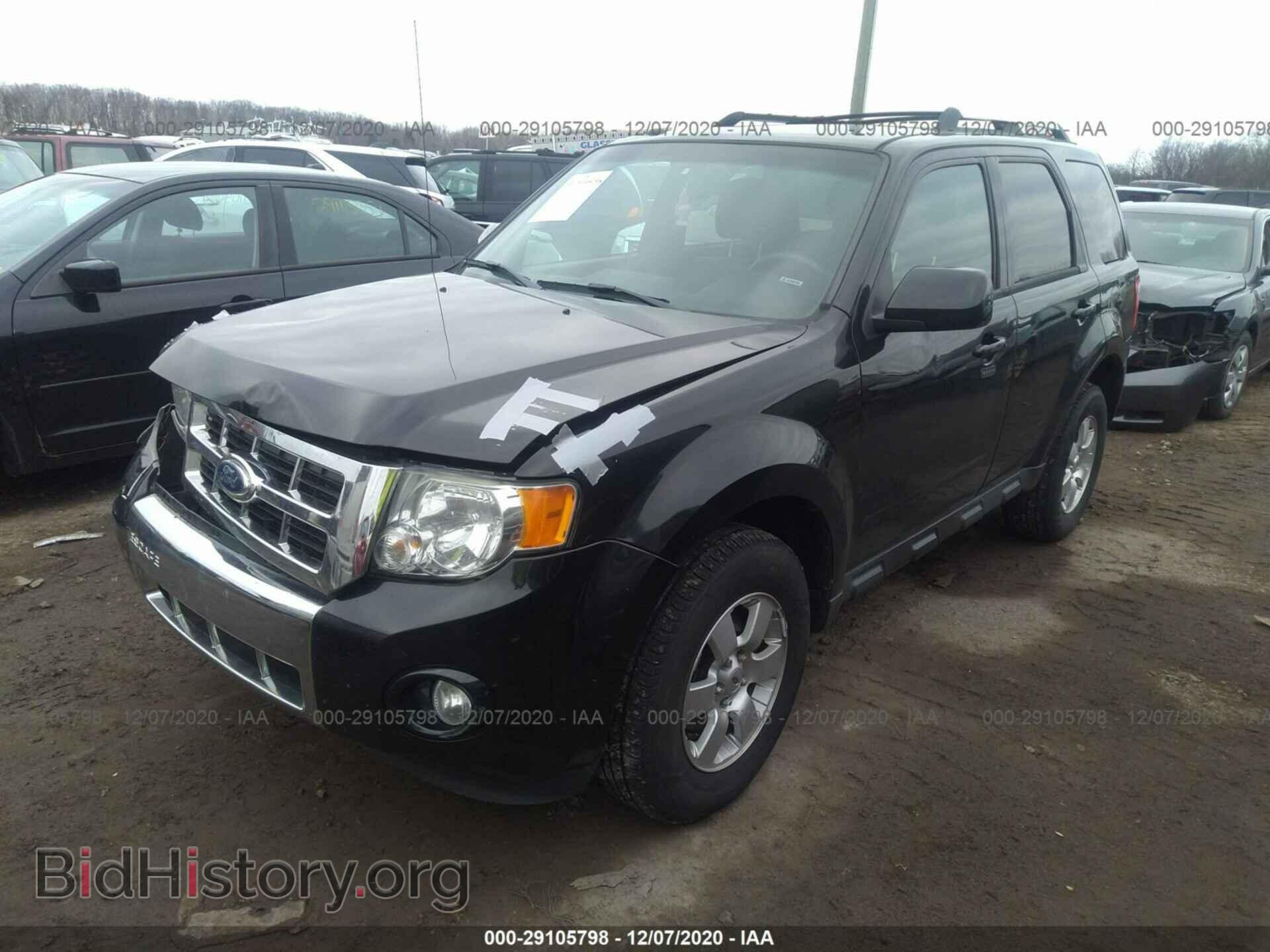 2011 FORD ESCAPE - VIN: 1FMCU9E78BKA49137 - Фото 2