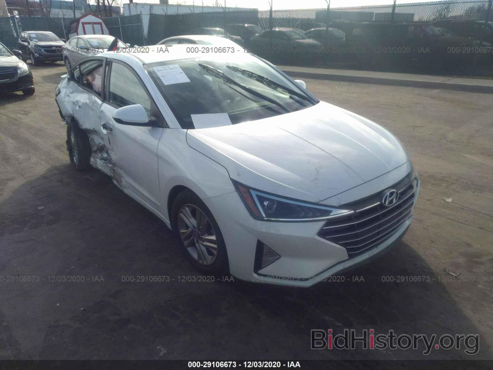 Photo 5NPD84LF7KH422239 - HYUNDAI ELANTRA 2019