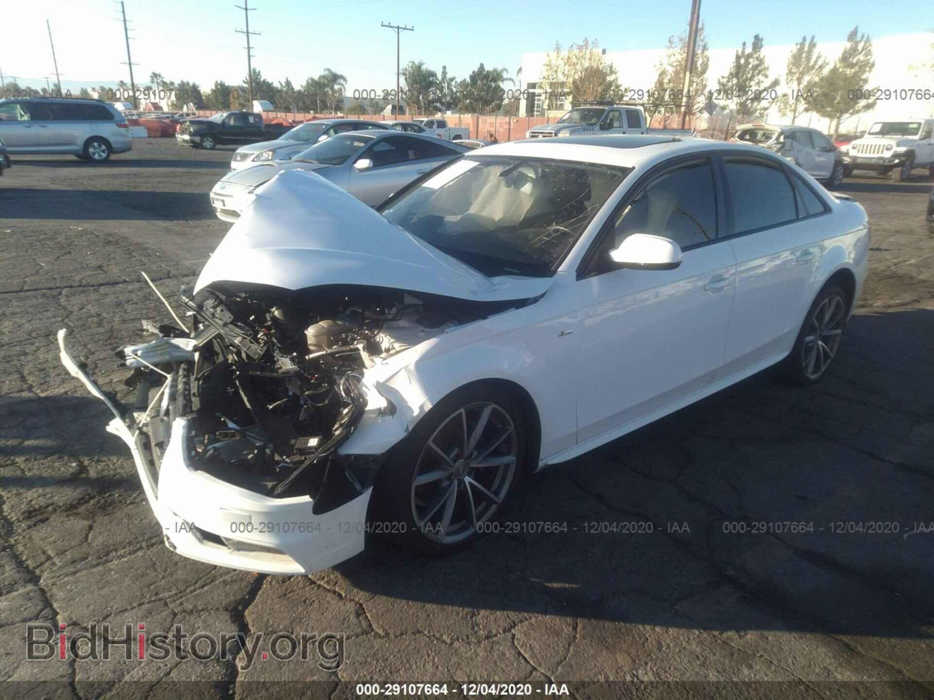 2016 AUDI A4 - VIN: WAUAFAFL3GN010834 - Фото 2