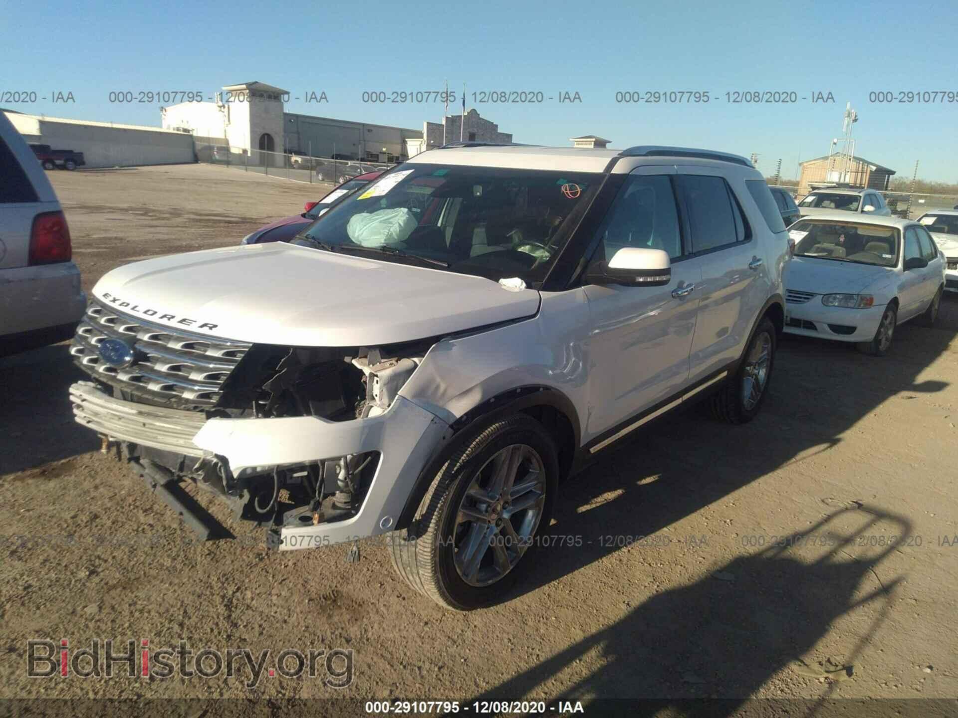 2016 FORD EXPLORER - VIN: 1FM5K7F87GGD01187 - Фото 2